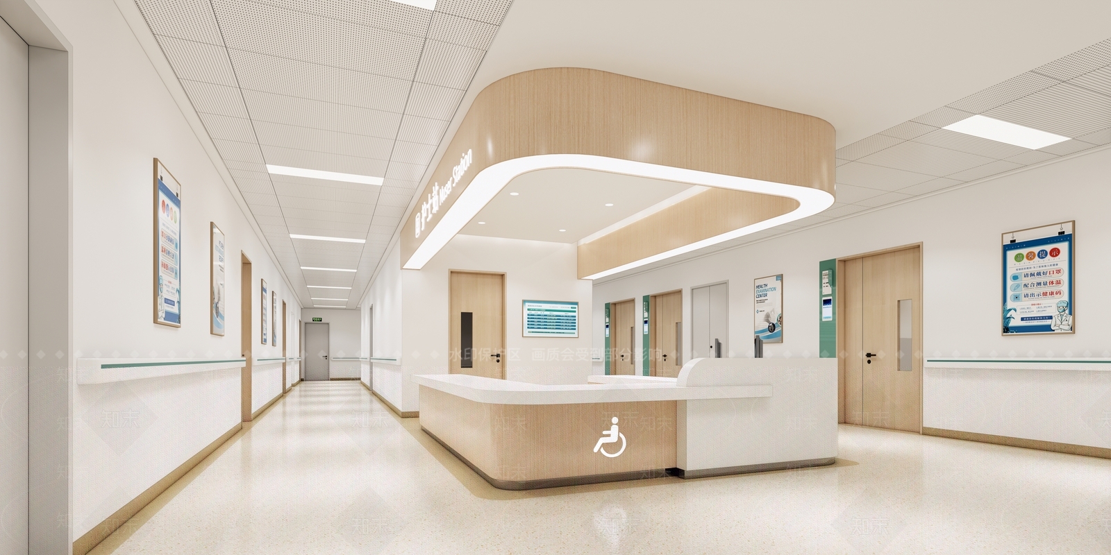 现代医院SU模型下载【ID:1203153673】