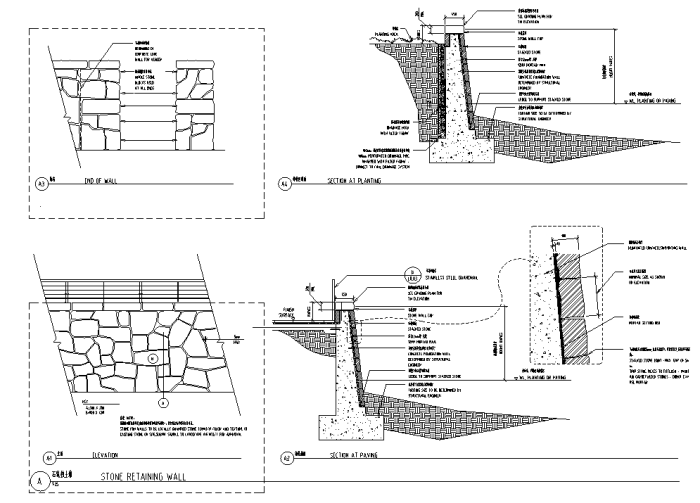 [福建]“溪流引趣”居住区景观规划设计施工图全套cad施工图下载【ID:161044194】