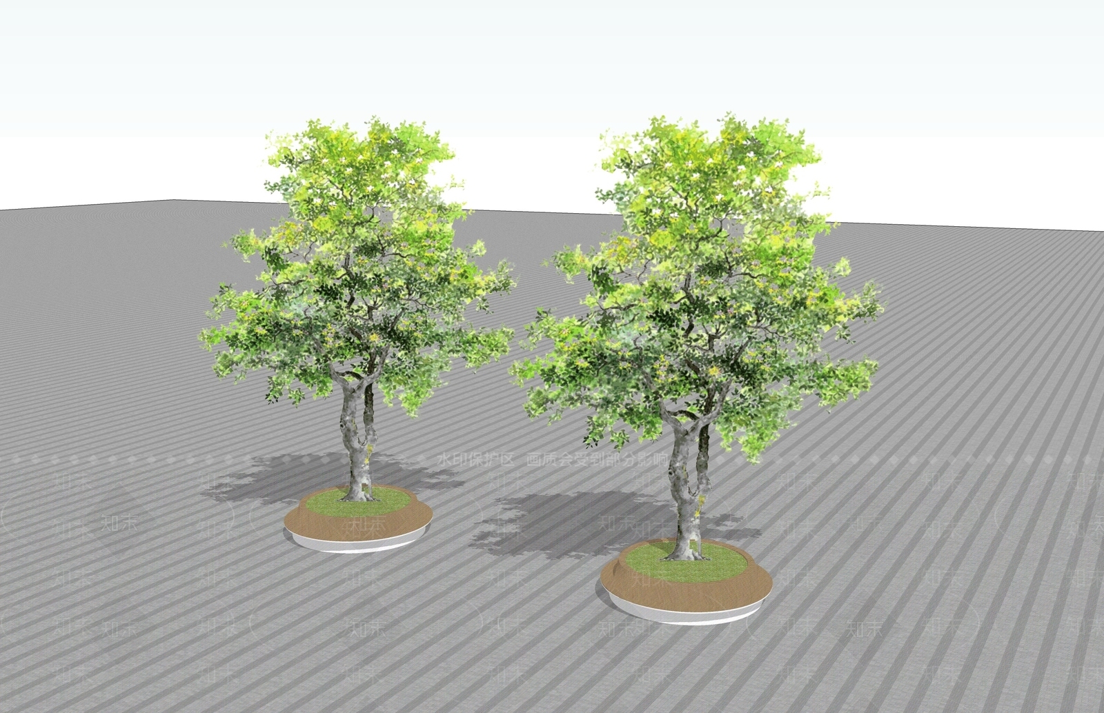 2D乔木SU模型下载【ID:1203124711】