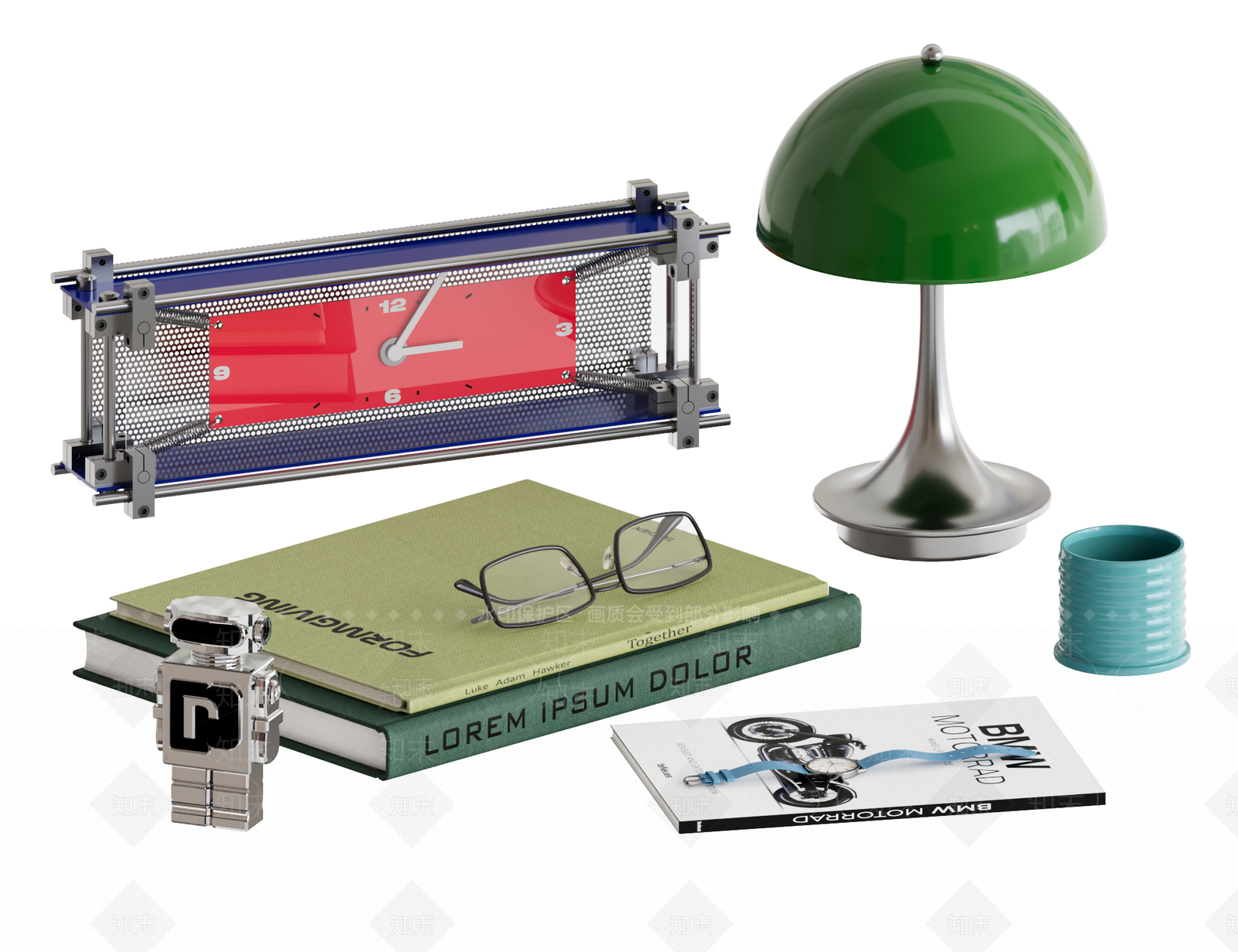 钟表3D模型下载【ID:1203081578】