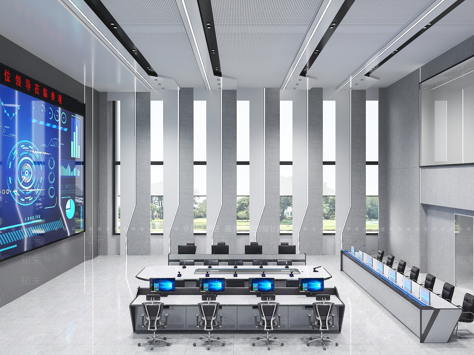 现代其他办公空间3D模型下载【ID:1203082221】