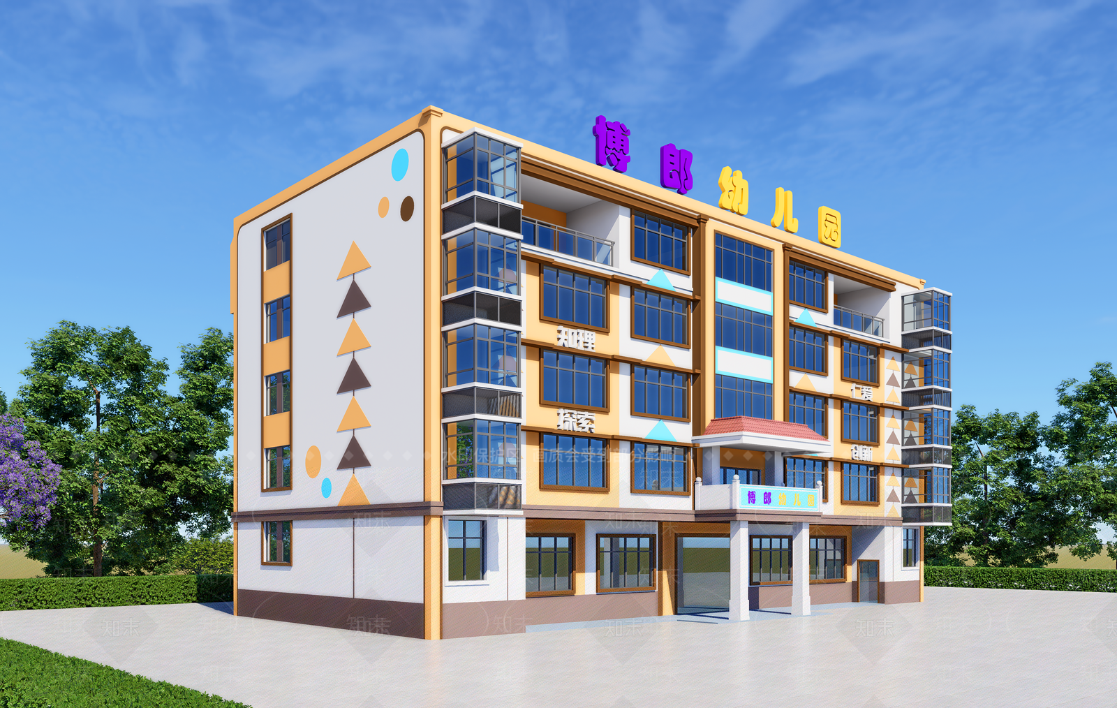 现代其他公共建筑SU模型下载【ID:1203929789】