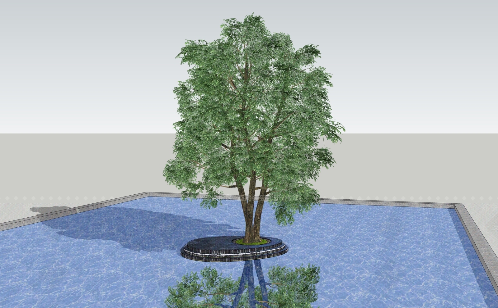 乔木SU模型下载【ID:1203086314】