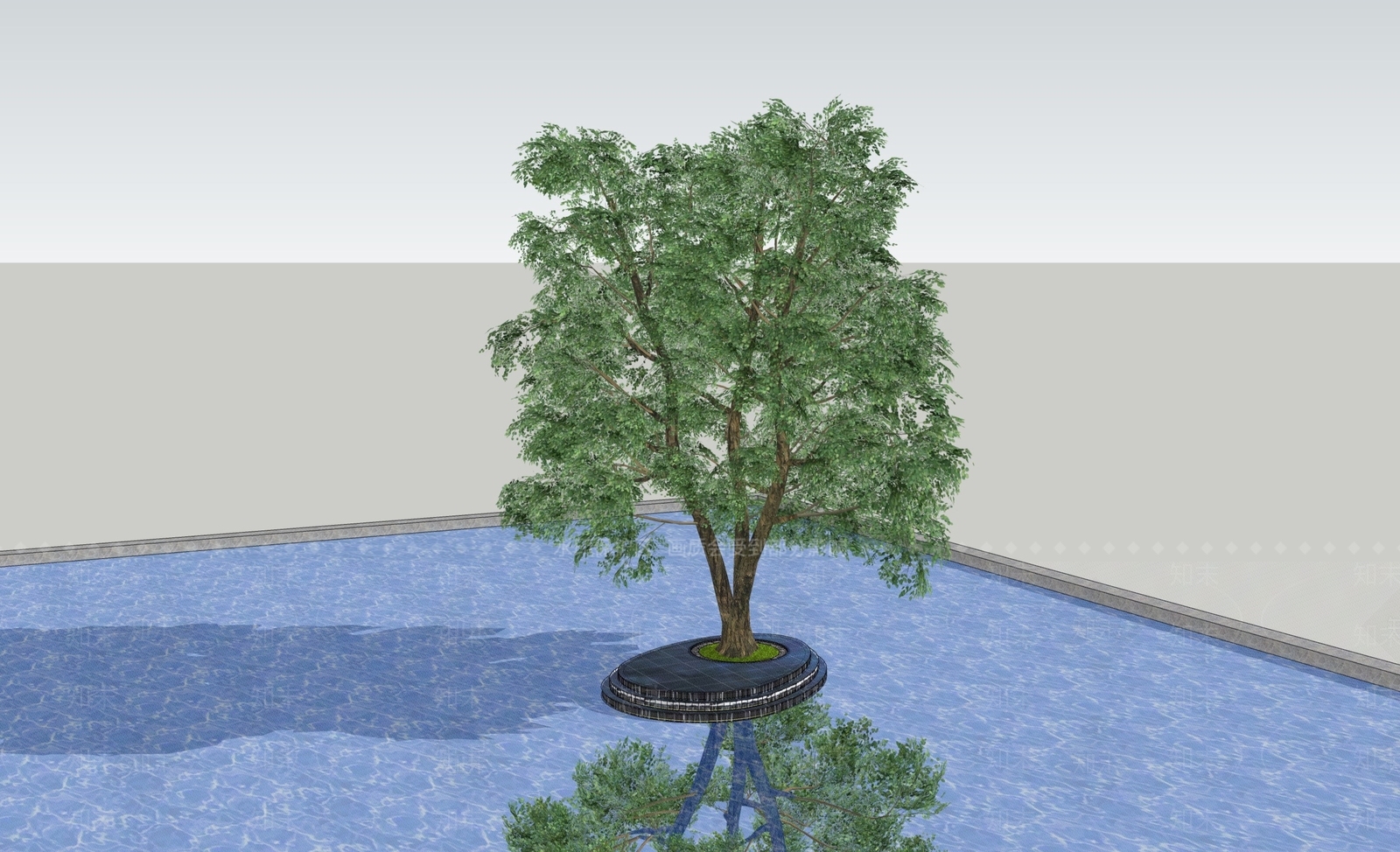 乔木SU模型下载【ID:1203086314】