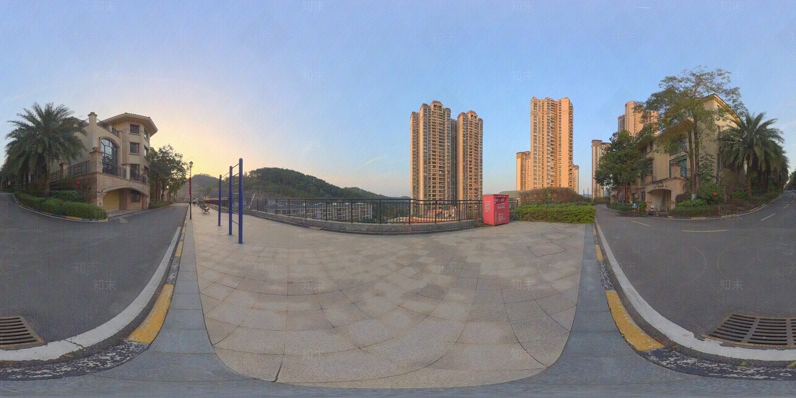 现代小区HDR贴图下载【ID:1203096990】