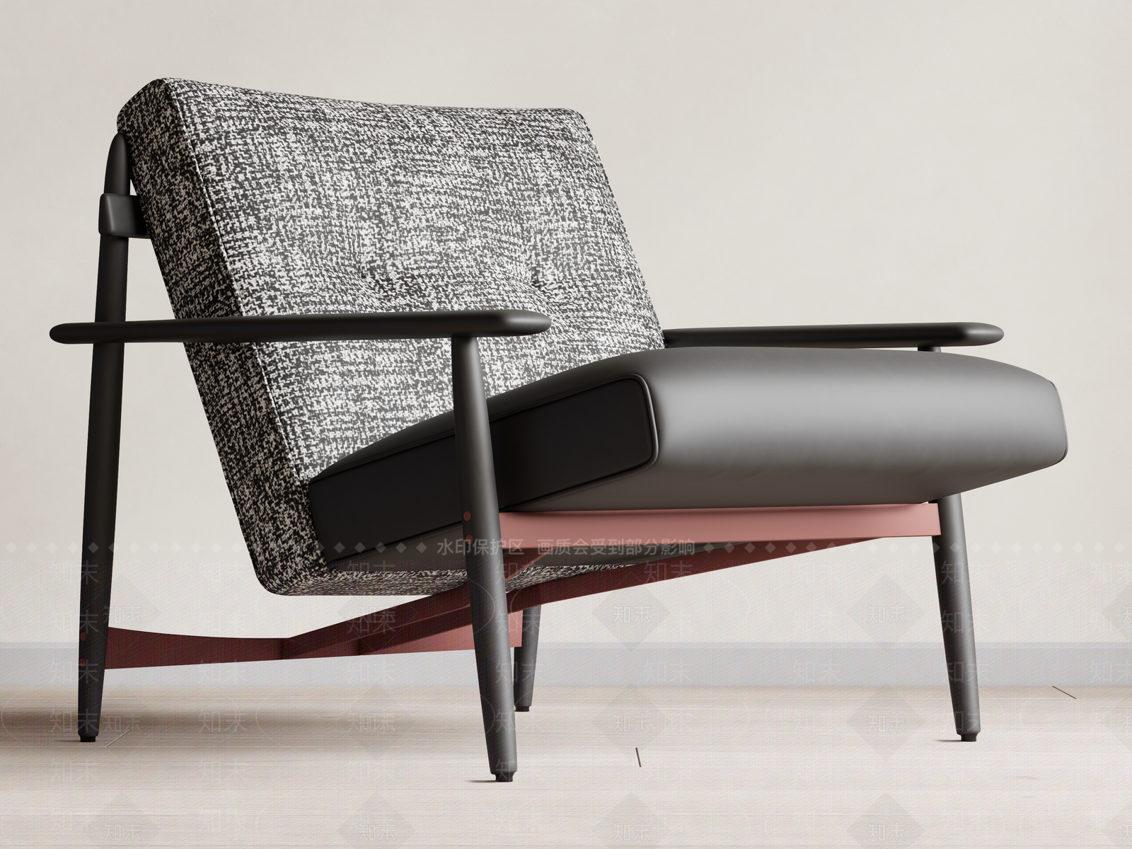 现代休闲椅SU模型下载【ID:1203117739】