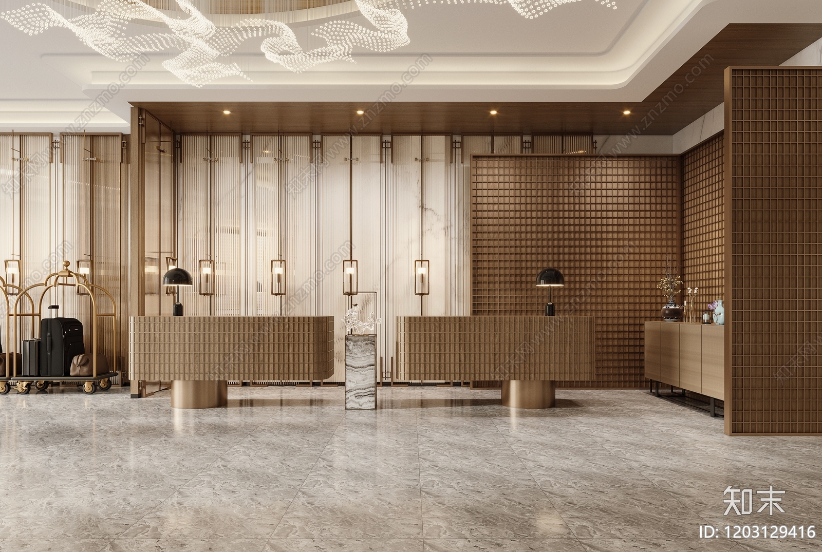 酒店cad施工图下载【ID:1203129416】