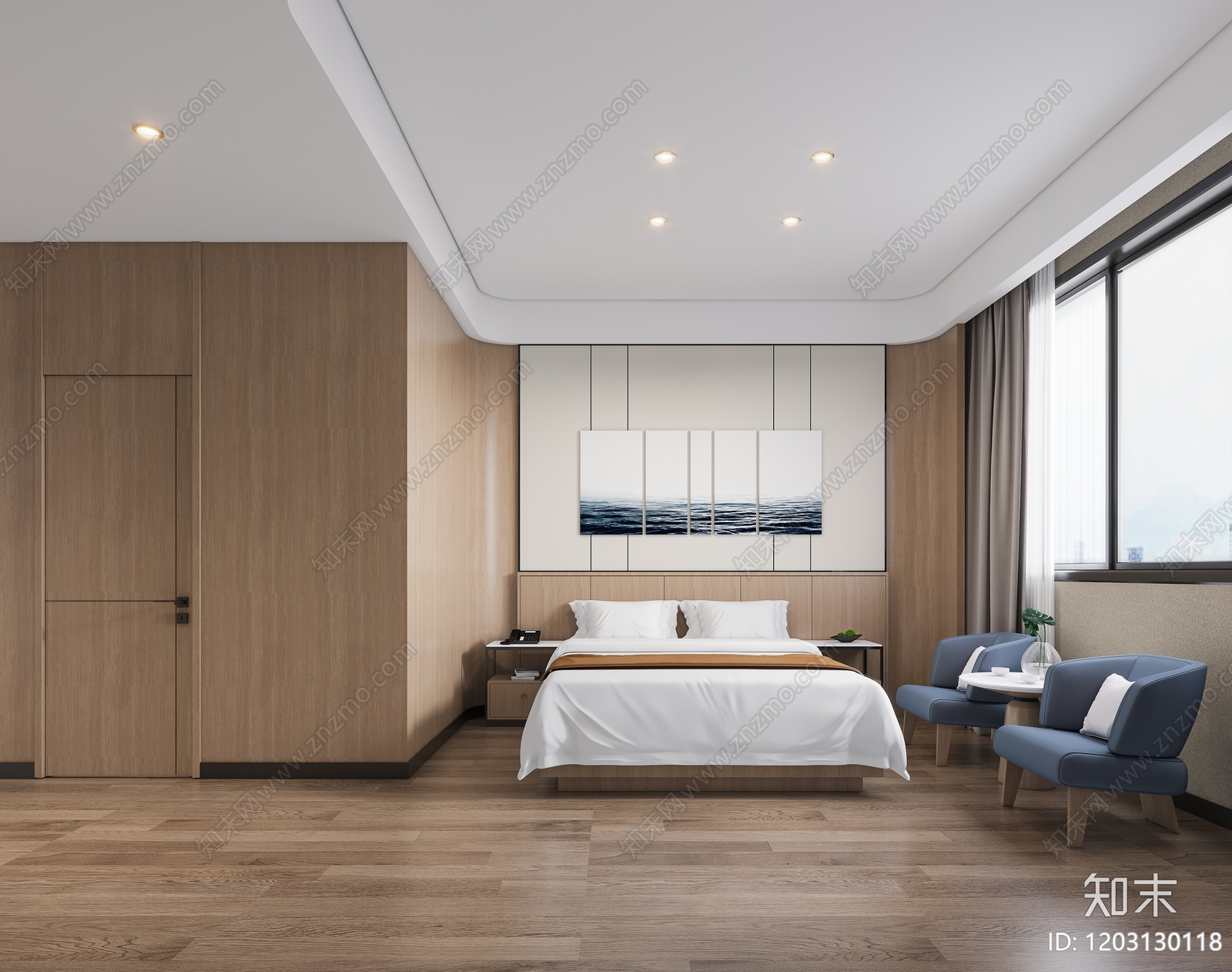 酒店cad施工图下载【ID:1203130118】
