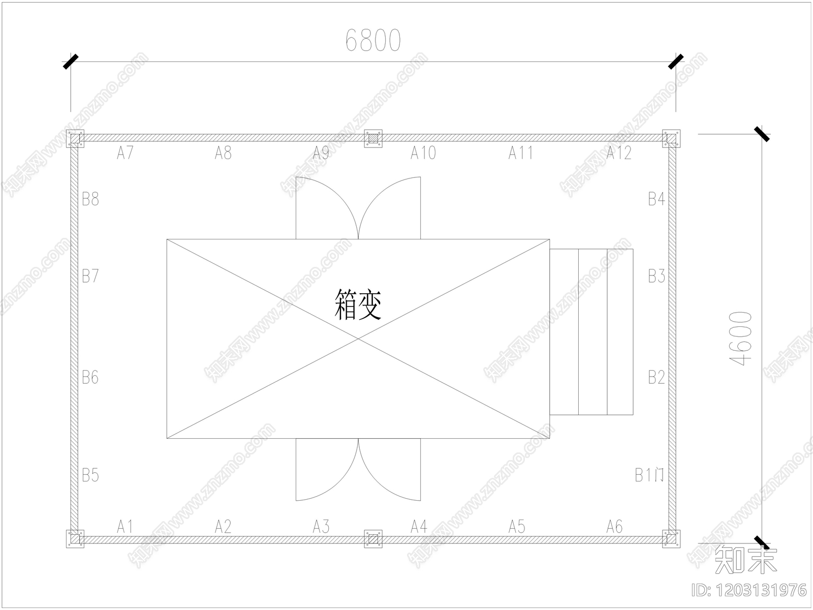 钢结构cad施工图下载【ID:1203131976】