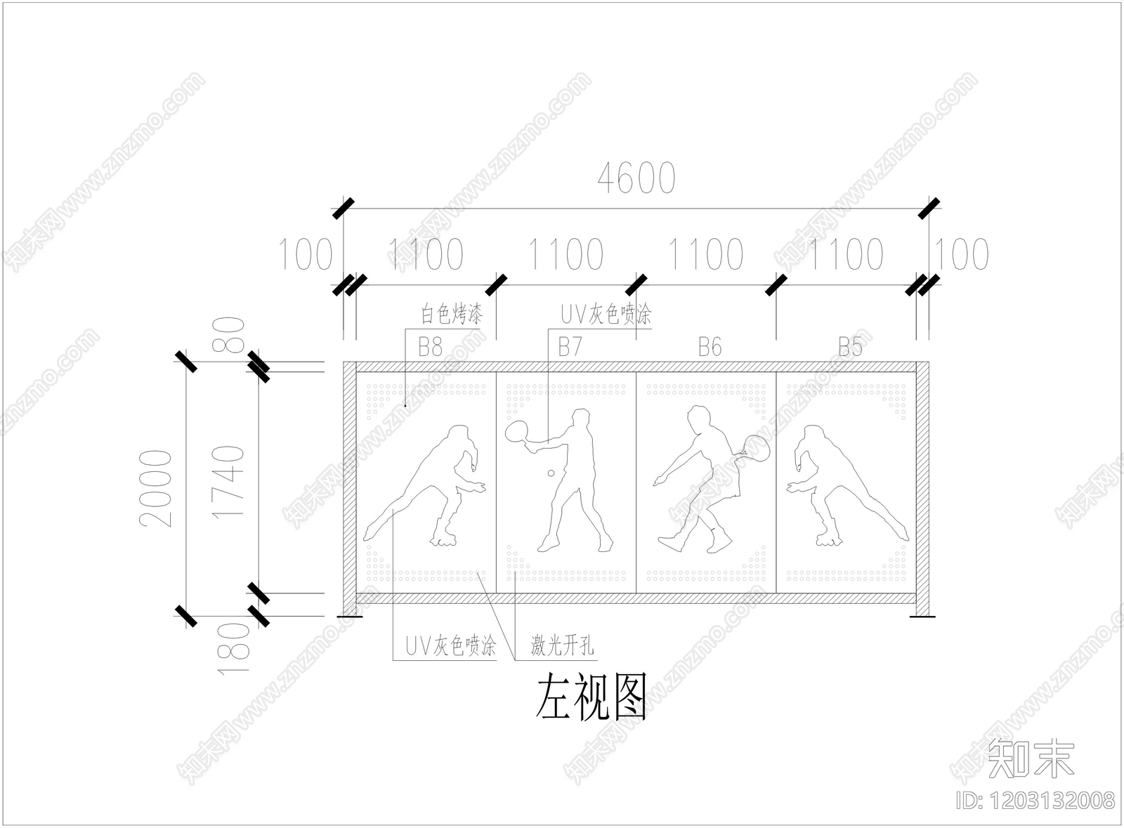 钢结构cad施工图下载【ID:1203132008】