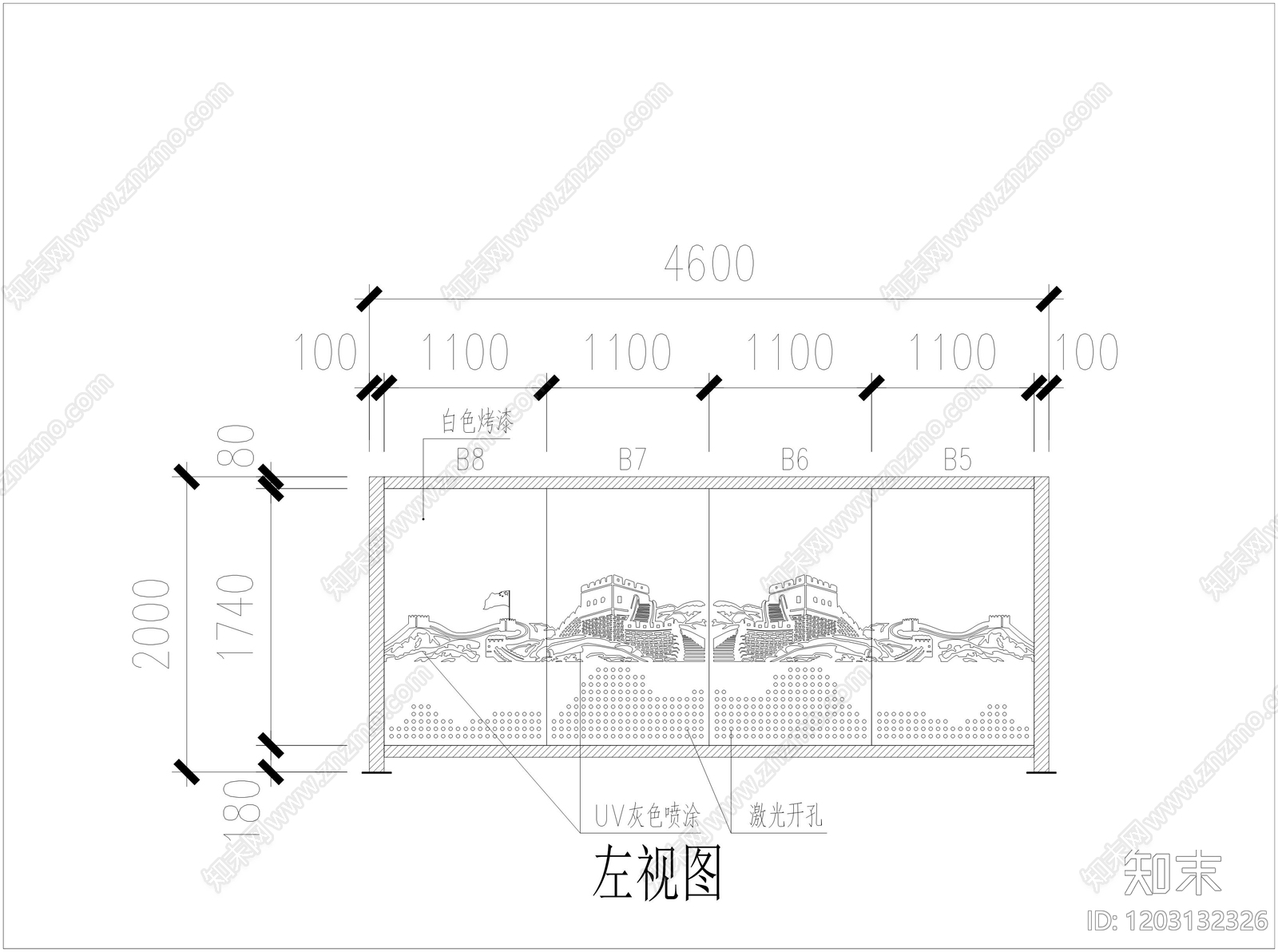钢结构cad施工图下载【ID:1203132326】