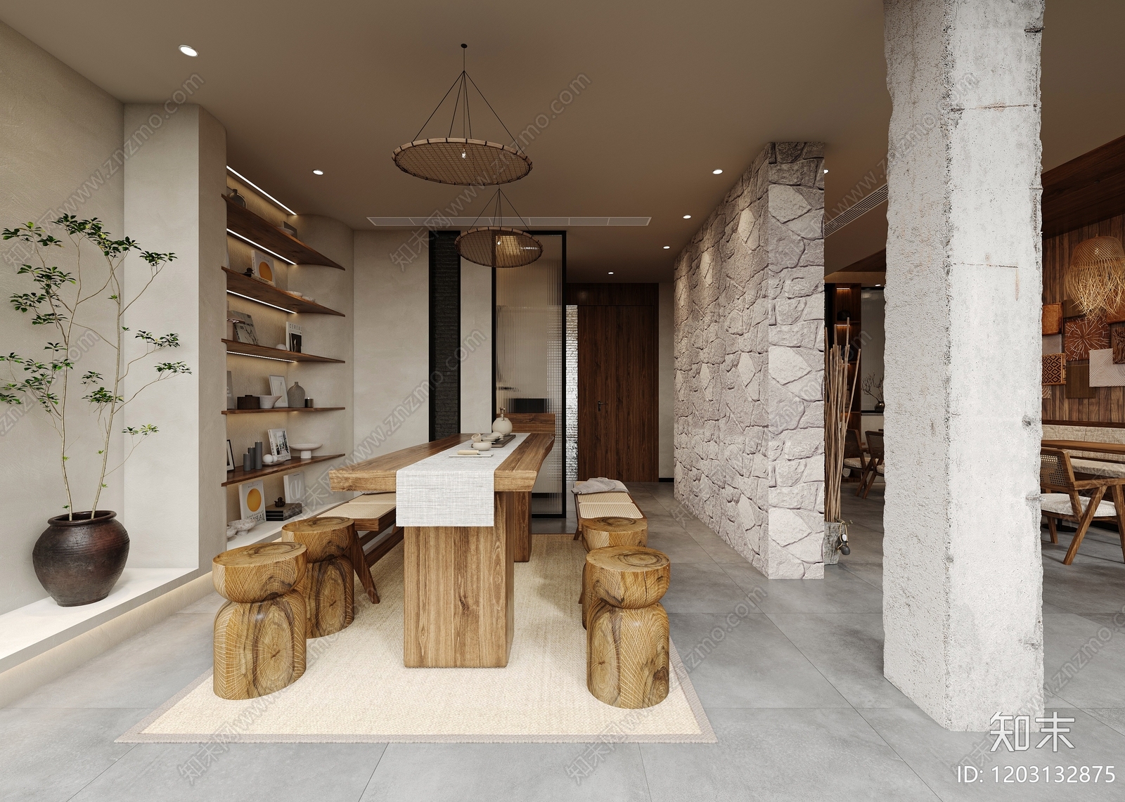 其他酒店cad施工图下载【ID:1203132875】