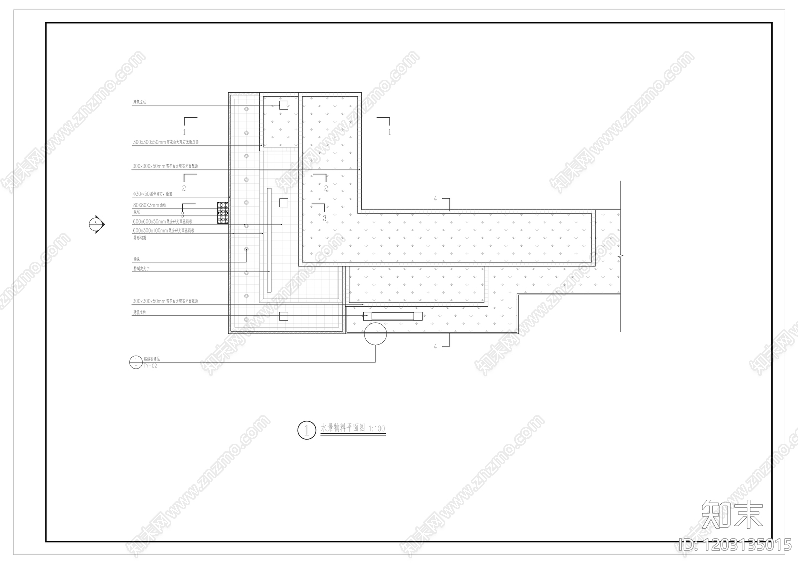 现代水景施工图下载【ID:1203135015】