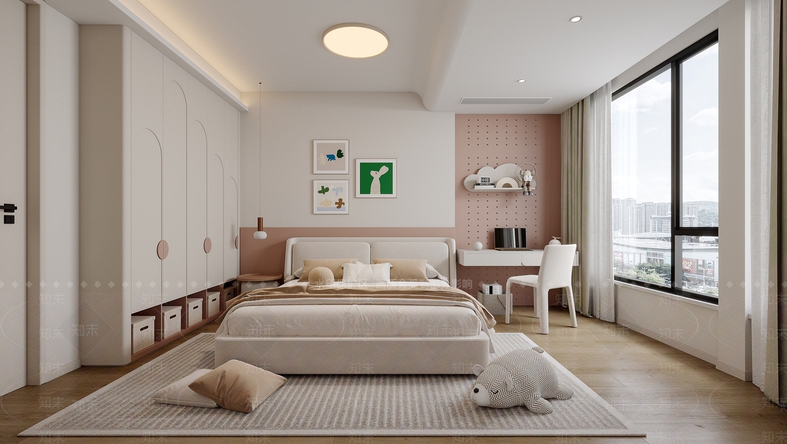 现代家居卧室3D模型下载【ID:1203138462】