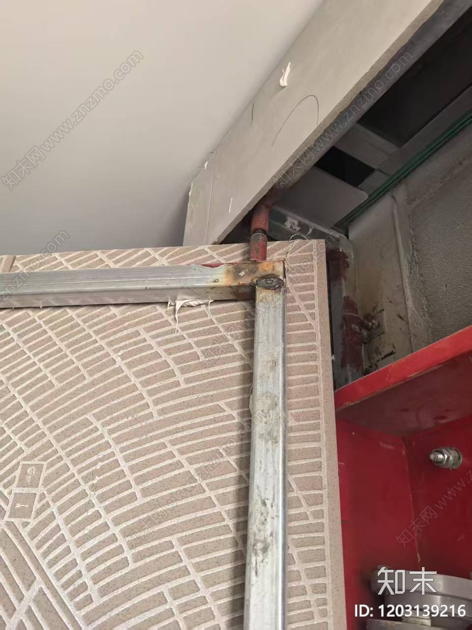 隐形门节点cad施工图下载【ID:1203139216】
