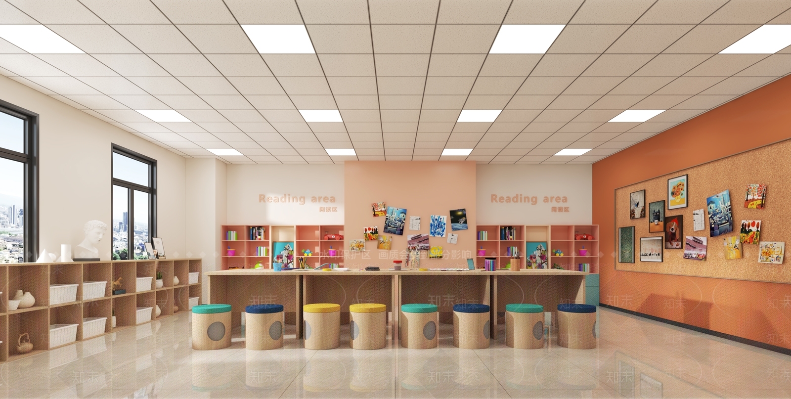 现代幼儿园3D模型下载【ID:1203139515】