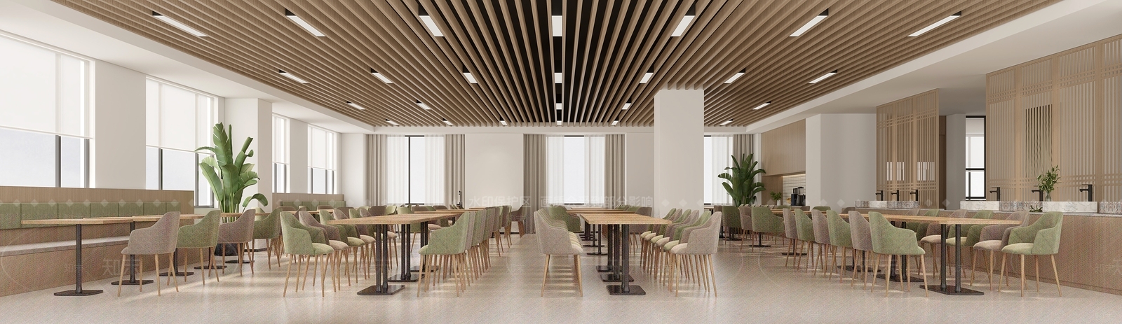 现代其他餐饮空间3D模型下载【ID:1203158774】
