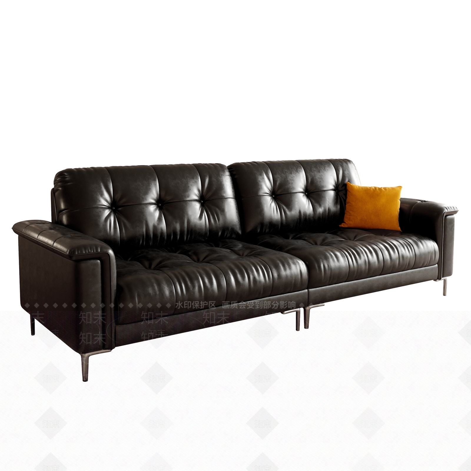 法式复古多人沙发3D模型下载【ID:1203176418】