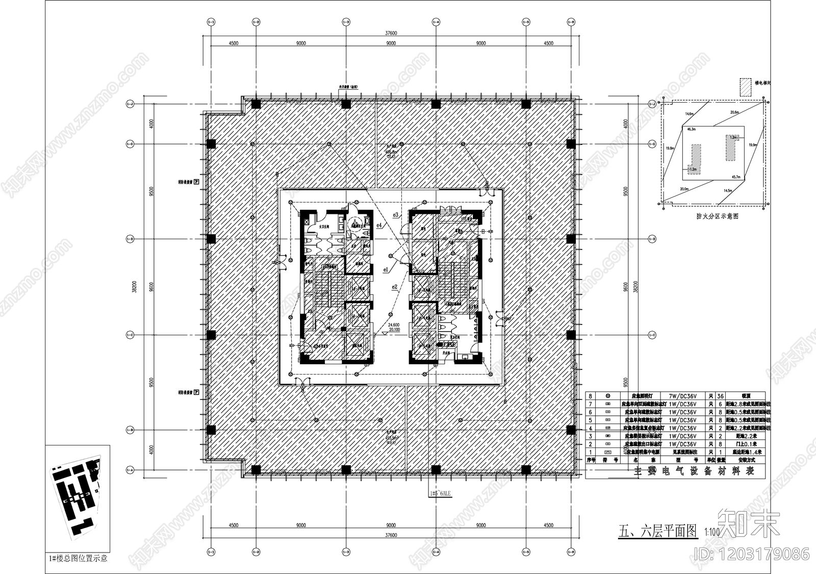现代其他工装空间cad施工图下载【ID:1203179086】