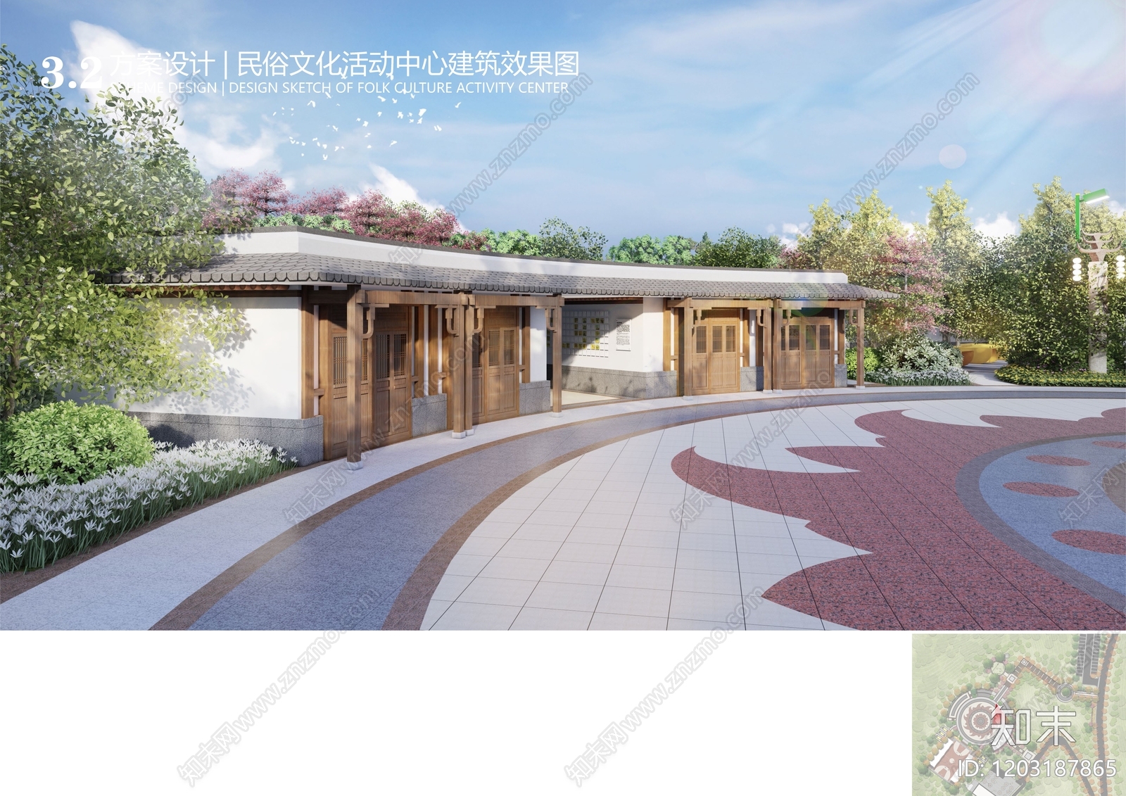 现代新中式其他公共建筑cad施工图下载【ID:1203187865】