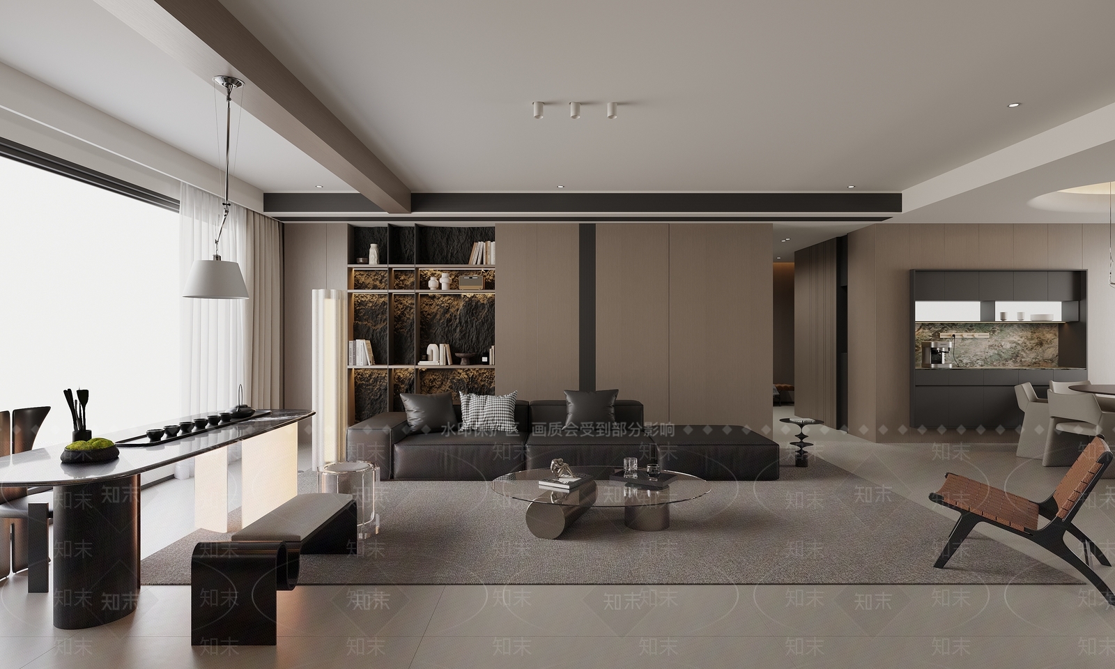 现代玄关3D模型下载【ID:1222015557】