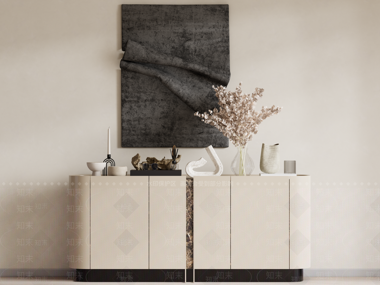 现代储物柜SU模型下载【ID:1203196011】