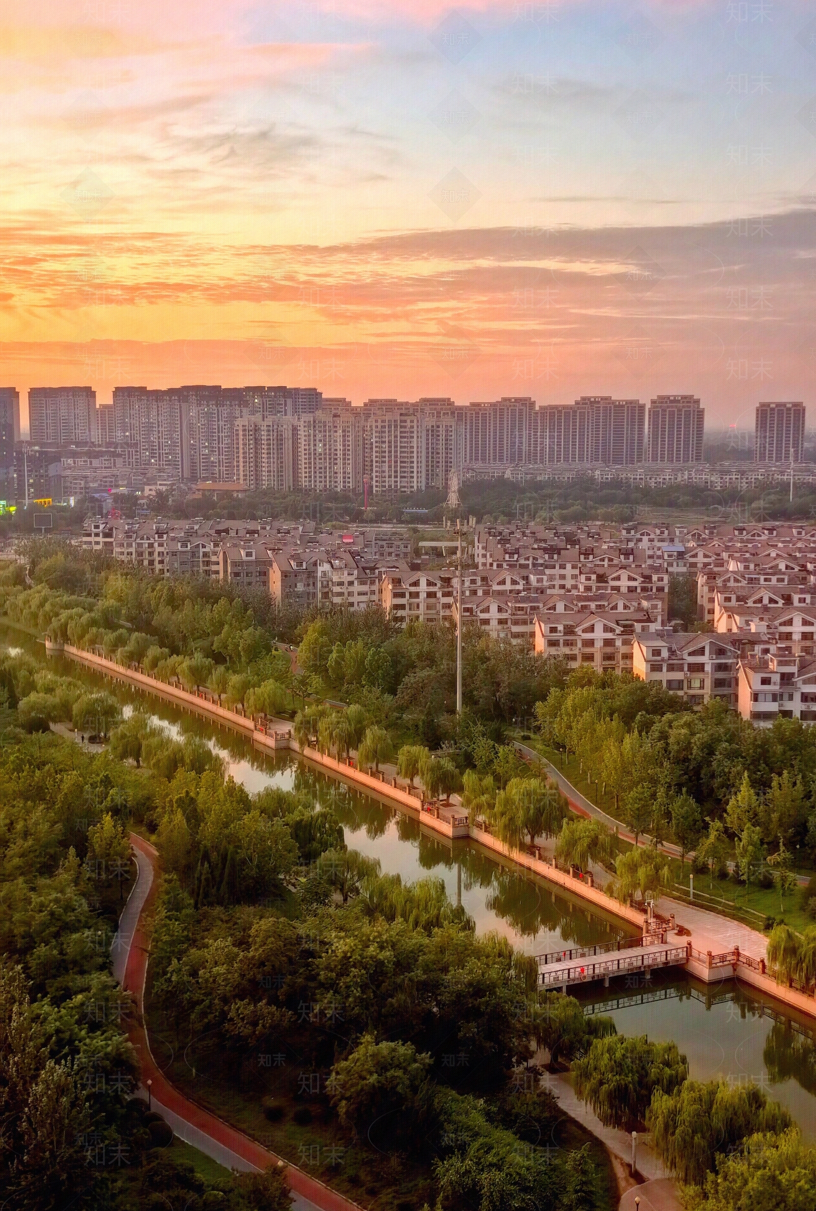 现代黄昏贴图下载【ID:1203198616】