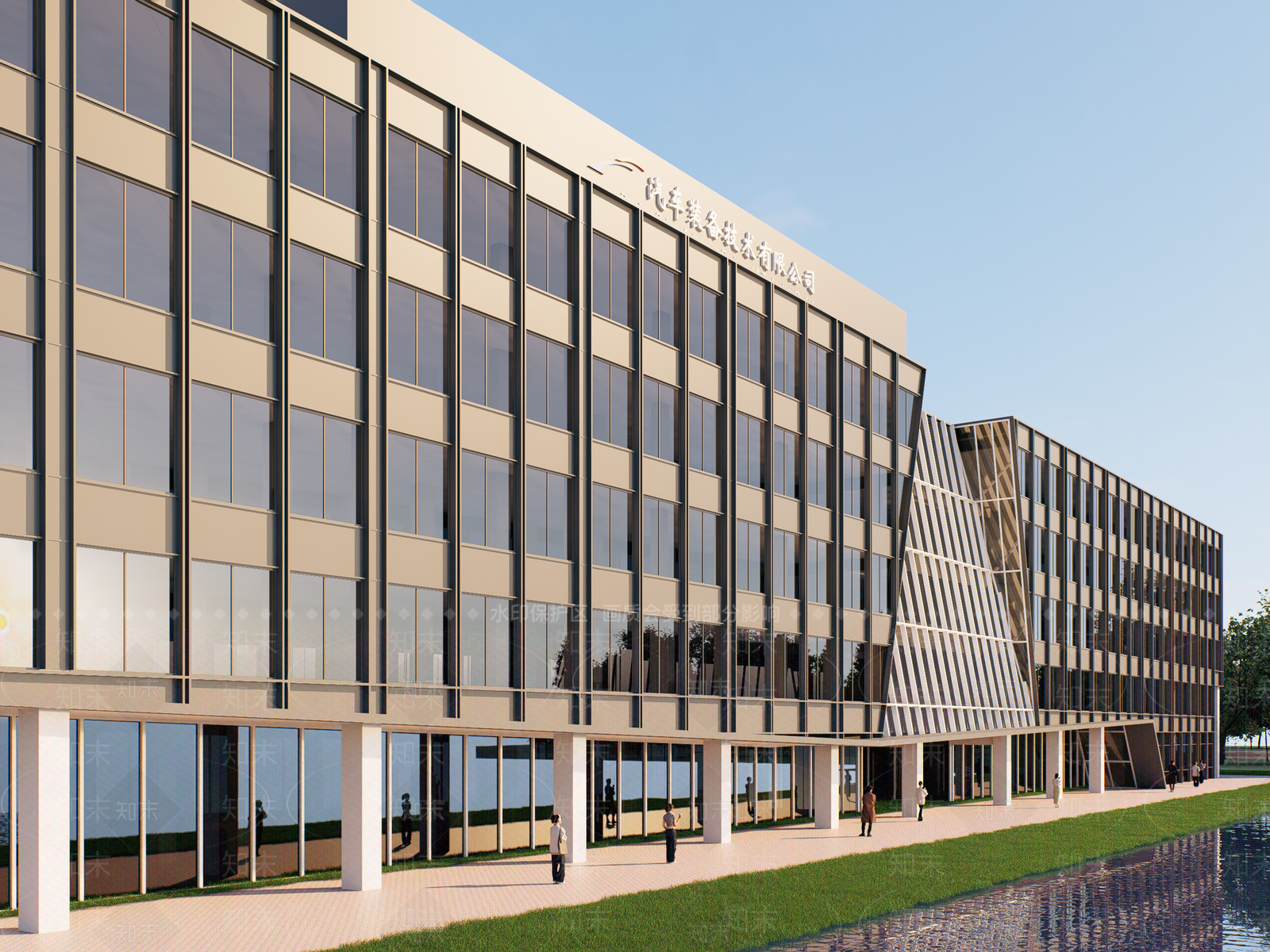 现代极简图书馆SU模型下载【ID:1203200021】