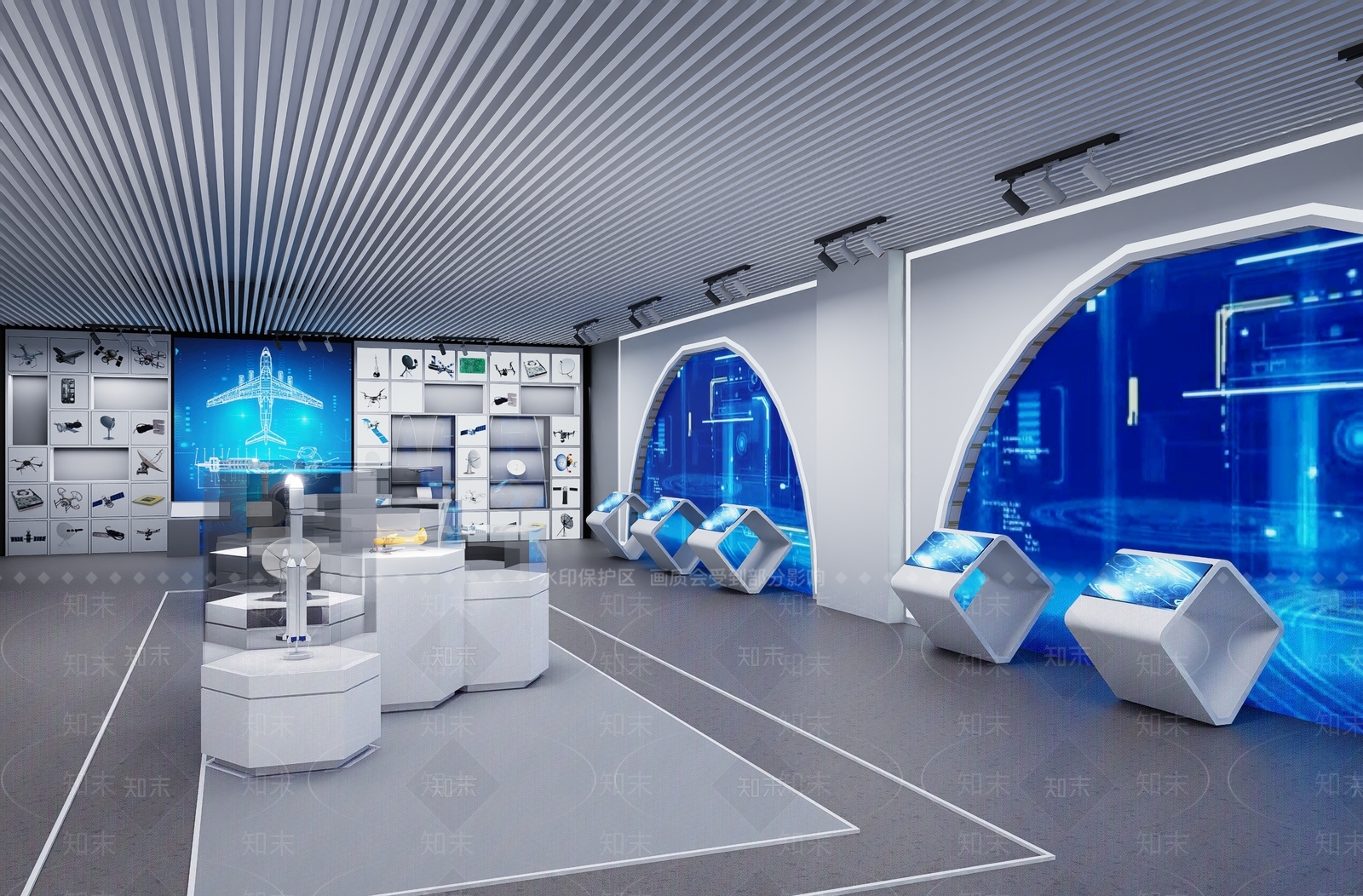 现代博物馆SU模型下载【ID:1203212477】