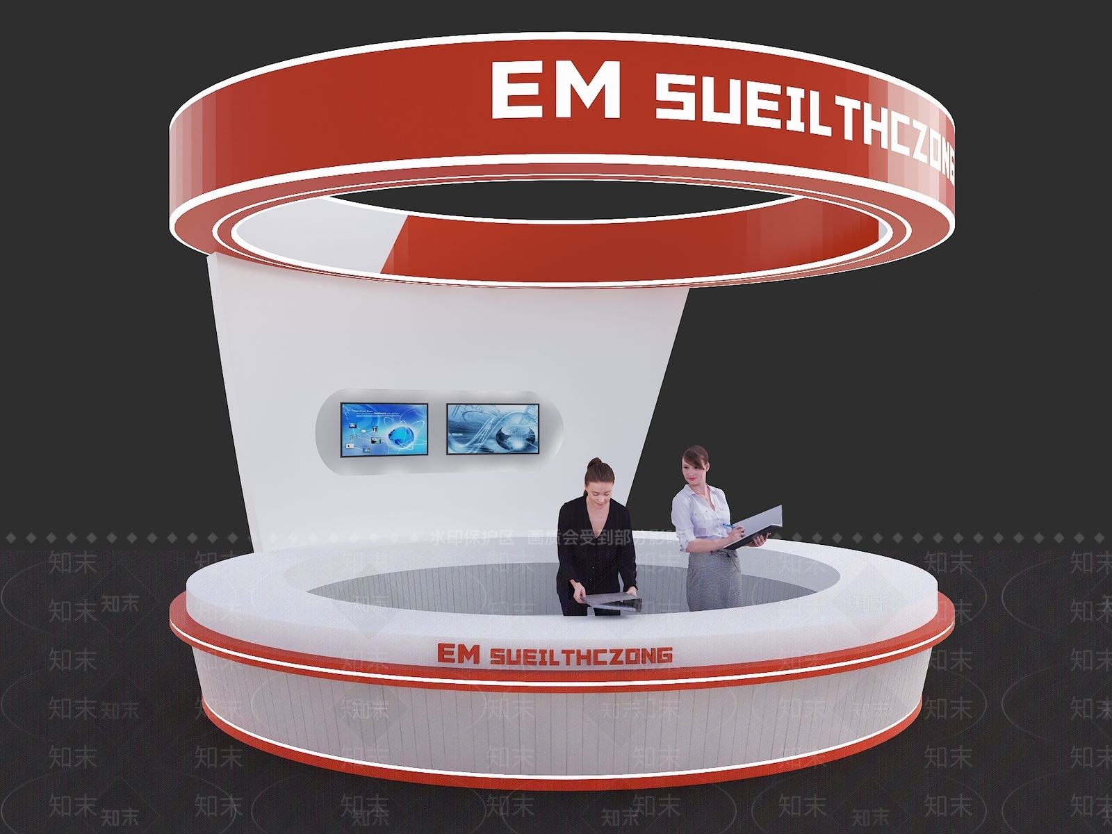 现代前台3D模型下载【ID:1203214918】
