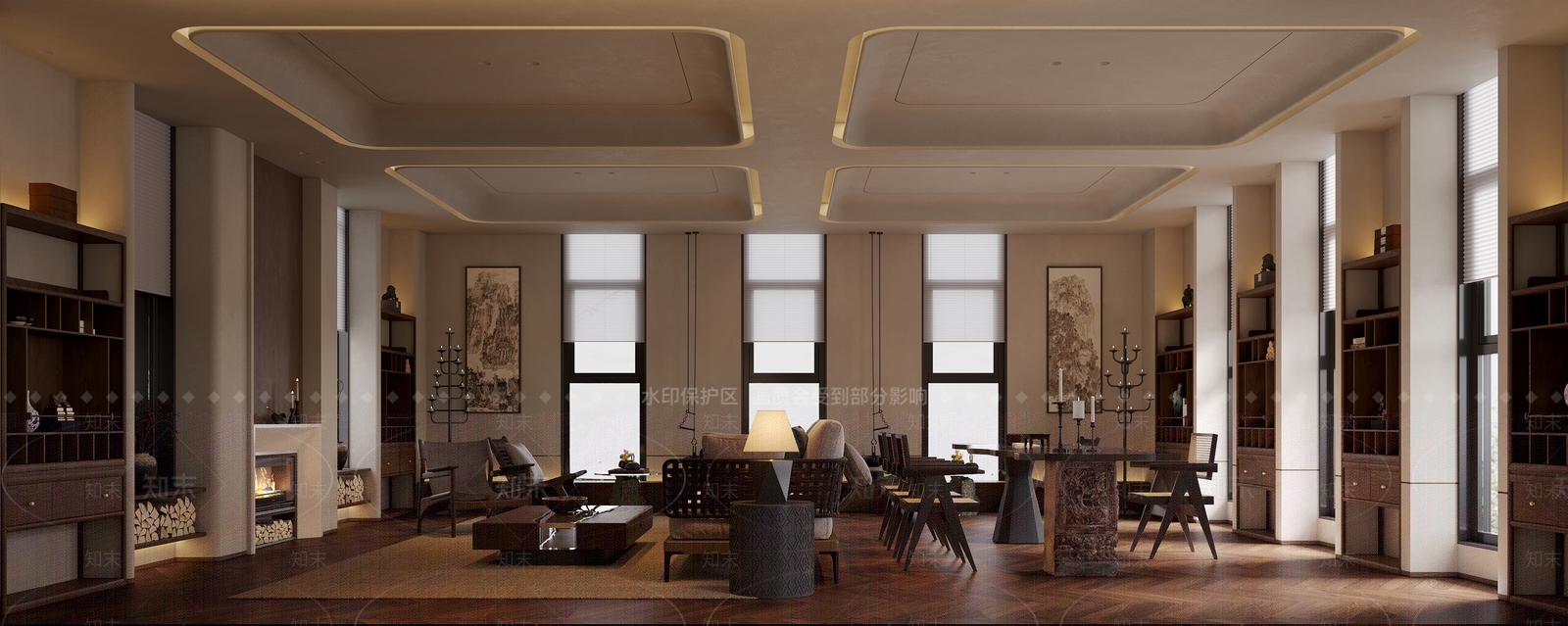 中古酒店3D模型下载【ID:1203224972】