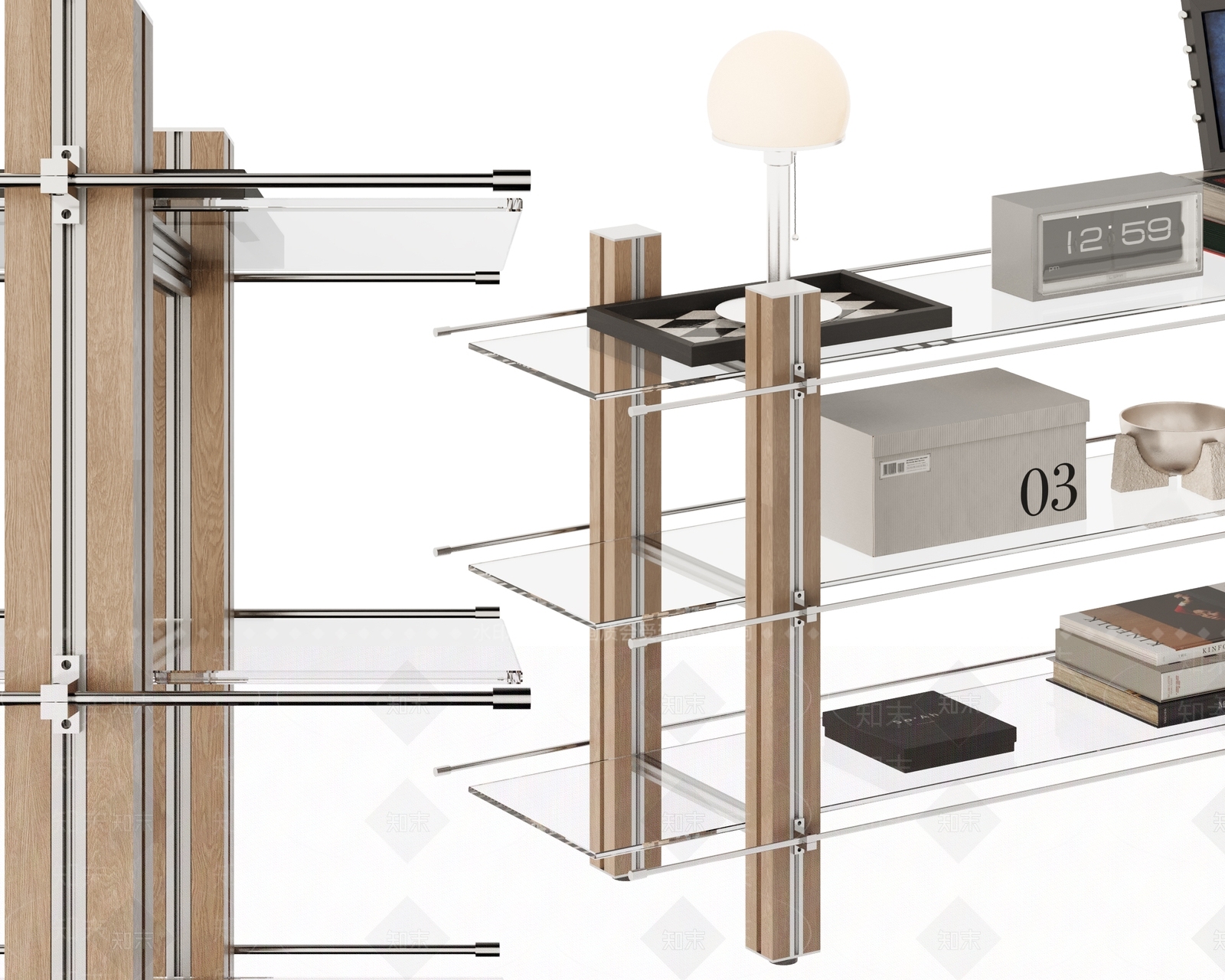 现代中古其他桌子3D模型下载【ID:1203225661】