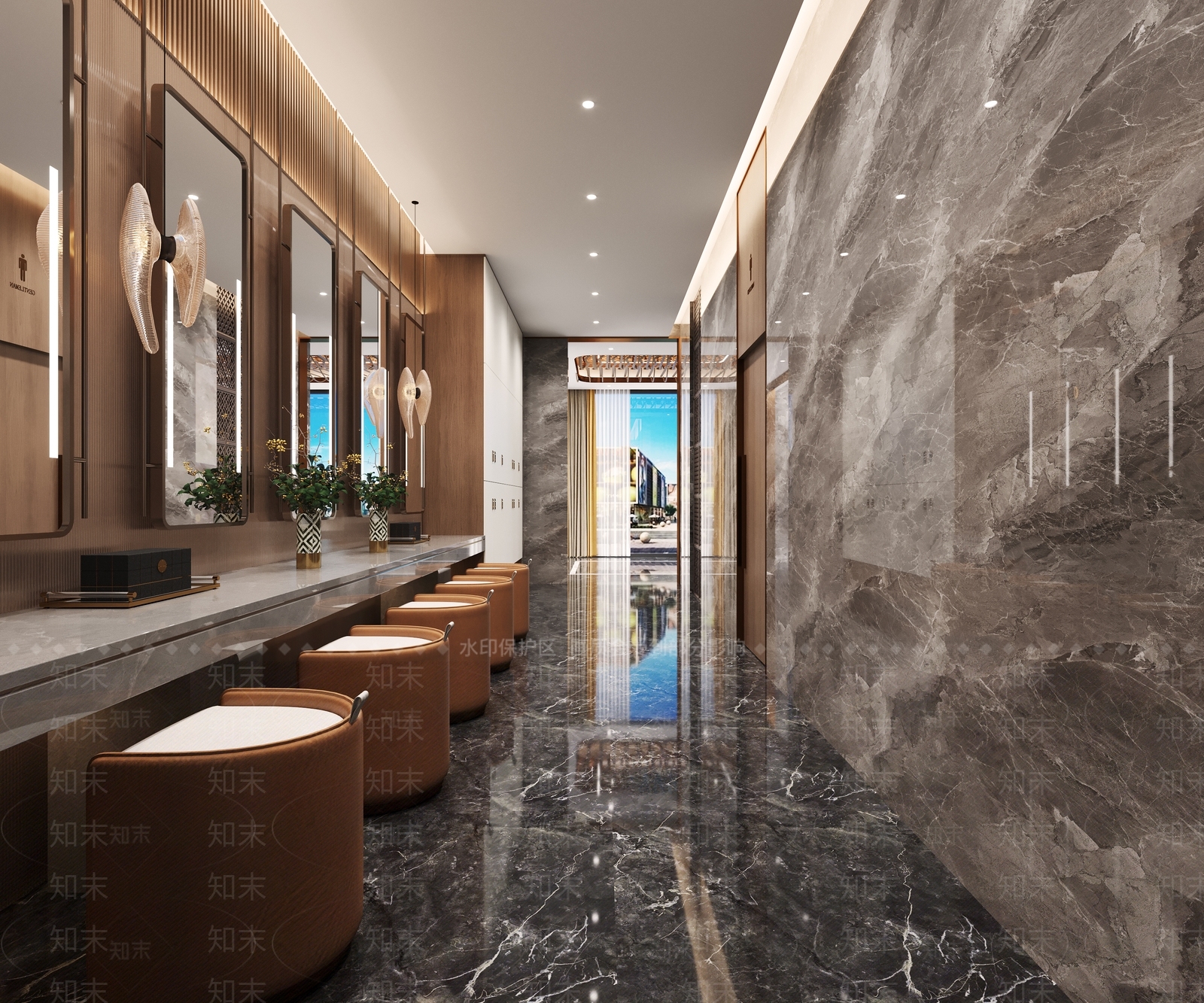 现代其他商业空间3D模型下载【ID:1203229571】