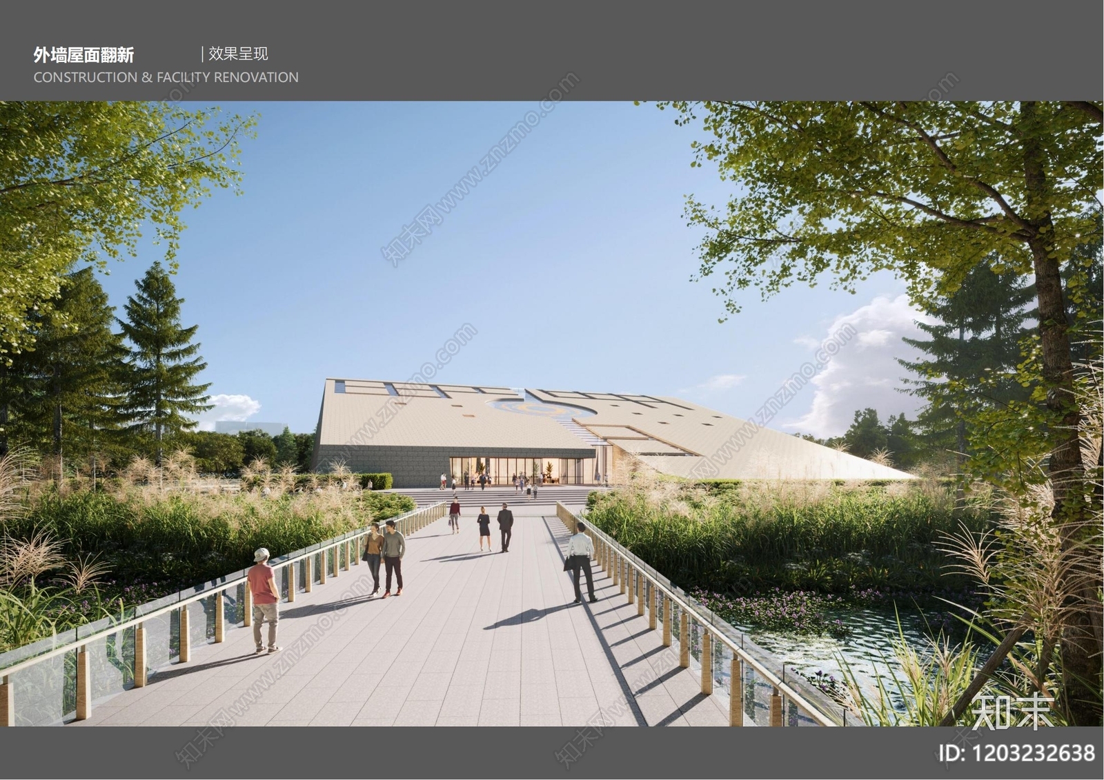 现代博物馆建筑下载【ID:1203232638】