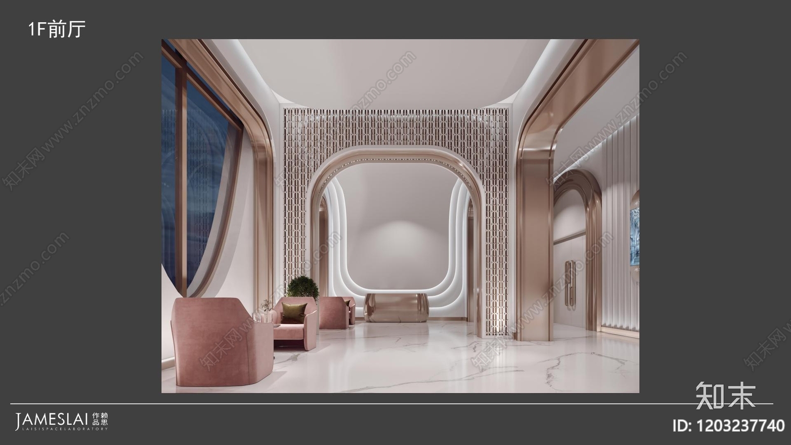 酒店宴会厅cad施工图下载【ID:1203237740】