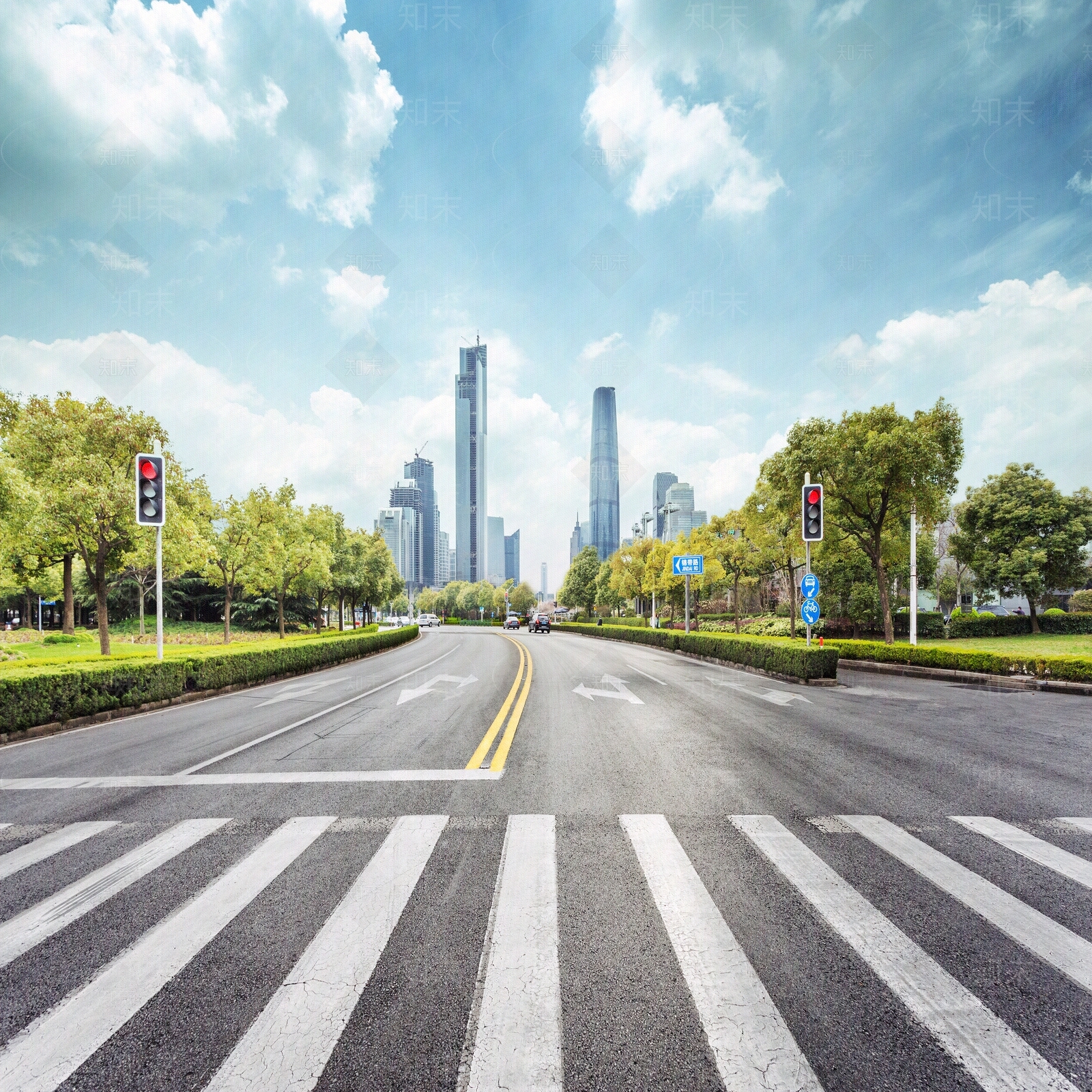 现代街道外景贴图下载【ID:1203238243】