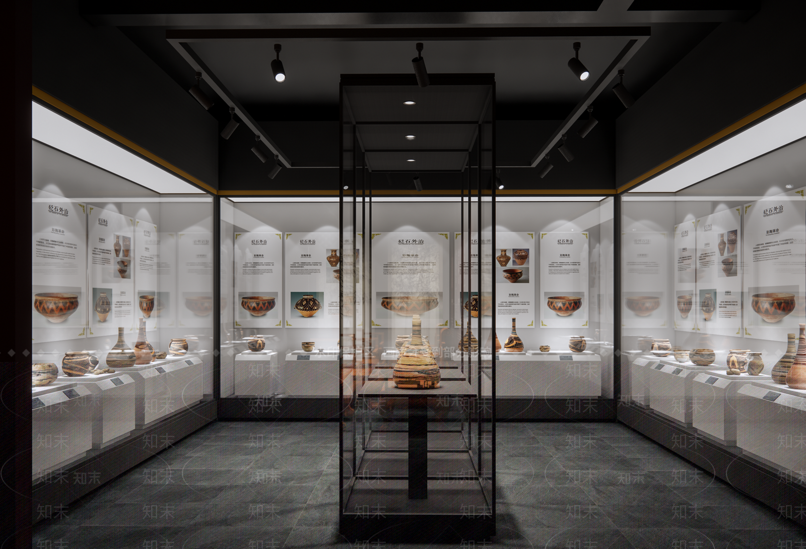 中式工业博物馆SU模型下载【ID:1203727699】