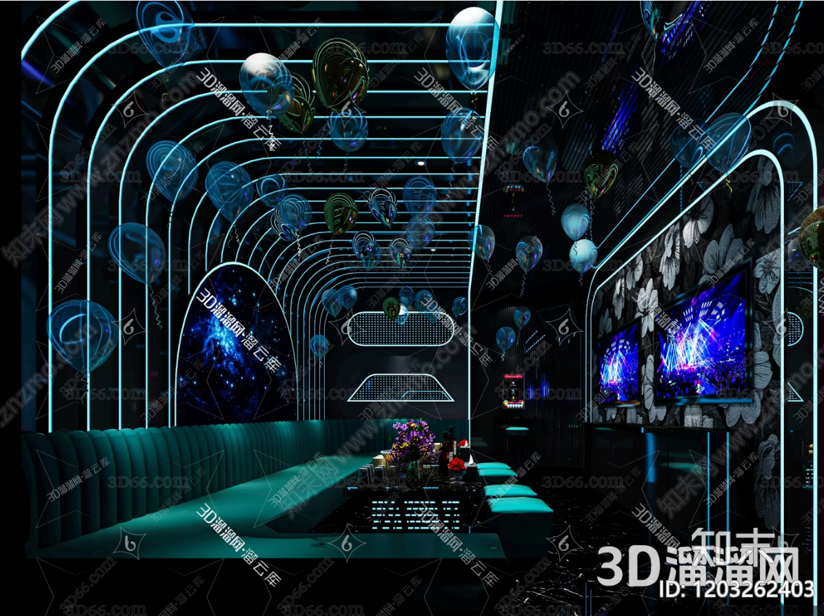 现代KTVcad施工图下载【ID:1203262403】