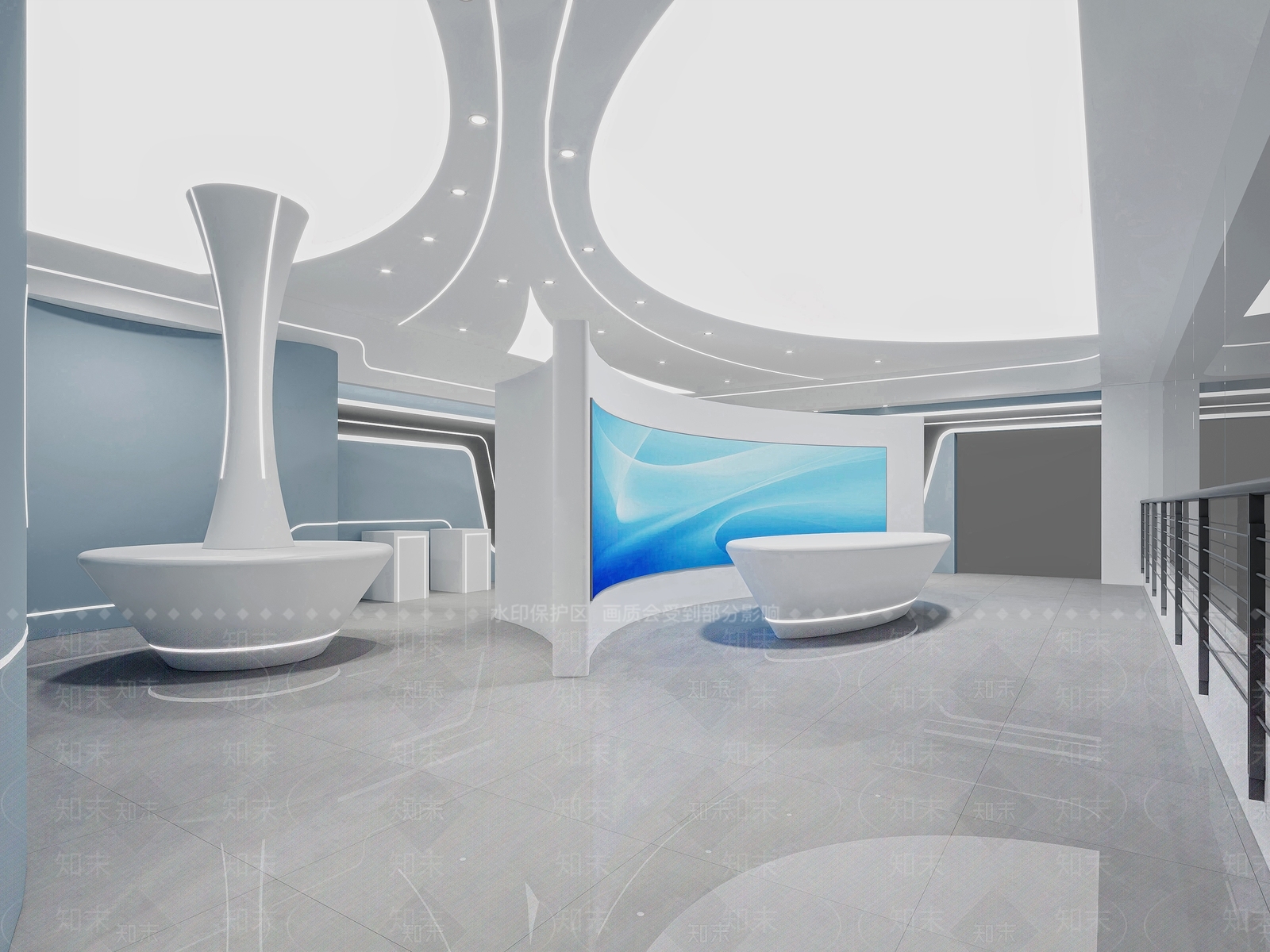 现代其他展厅3D模型下载【ID:1203263098】