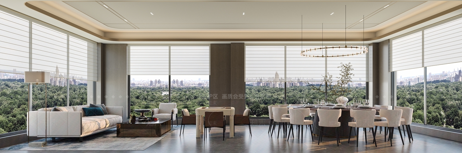 现代意式中餐厅3D模型下载【ID:1203275640】