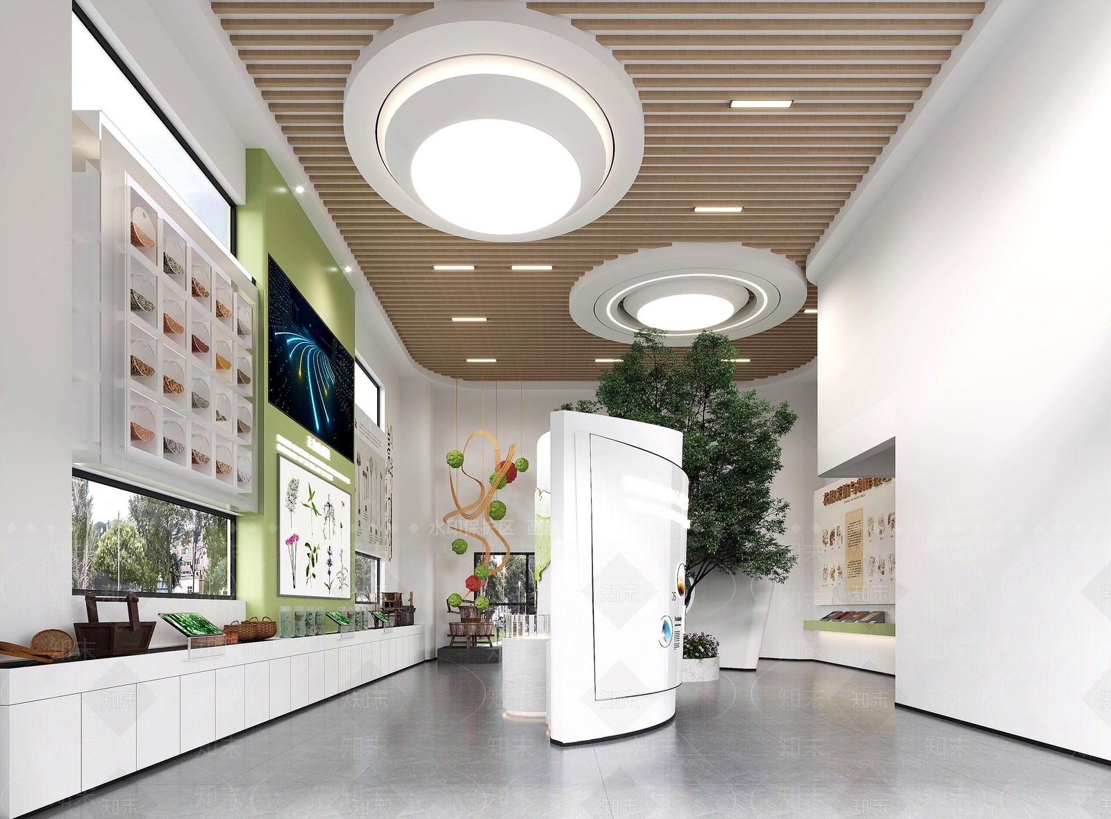 现代大厅3D模型下载【ID:1203277162】