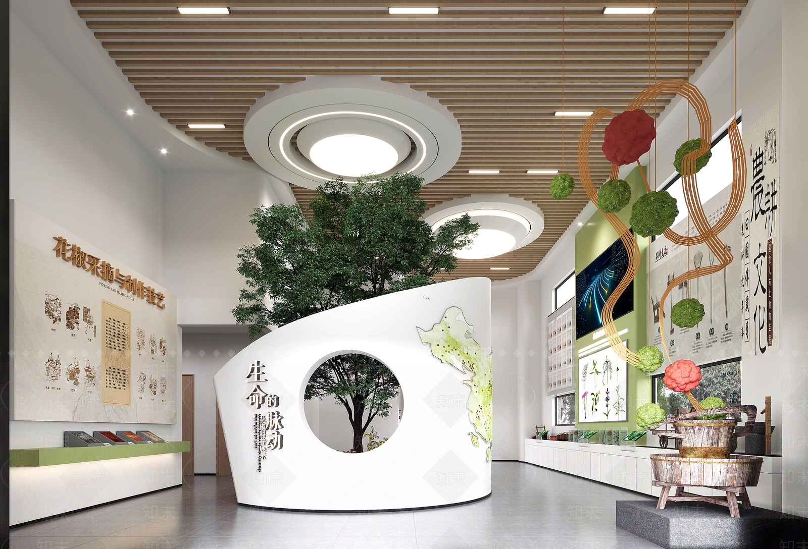 现代大厅3D模型下载【ID:1203277162】