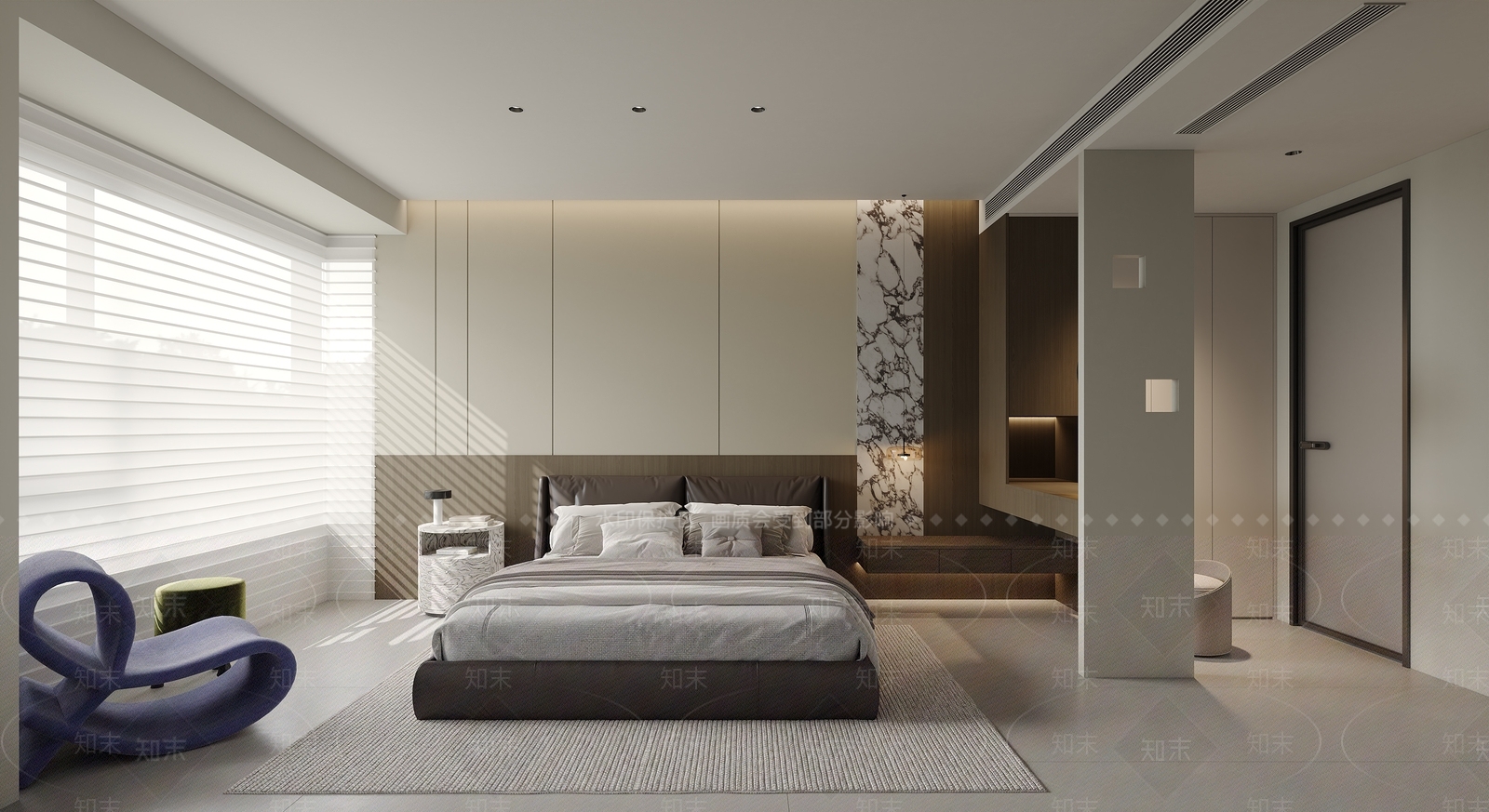 现代家居卧室3D模型下载【ID:1221663003】