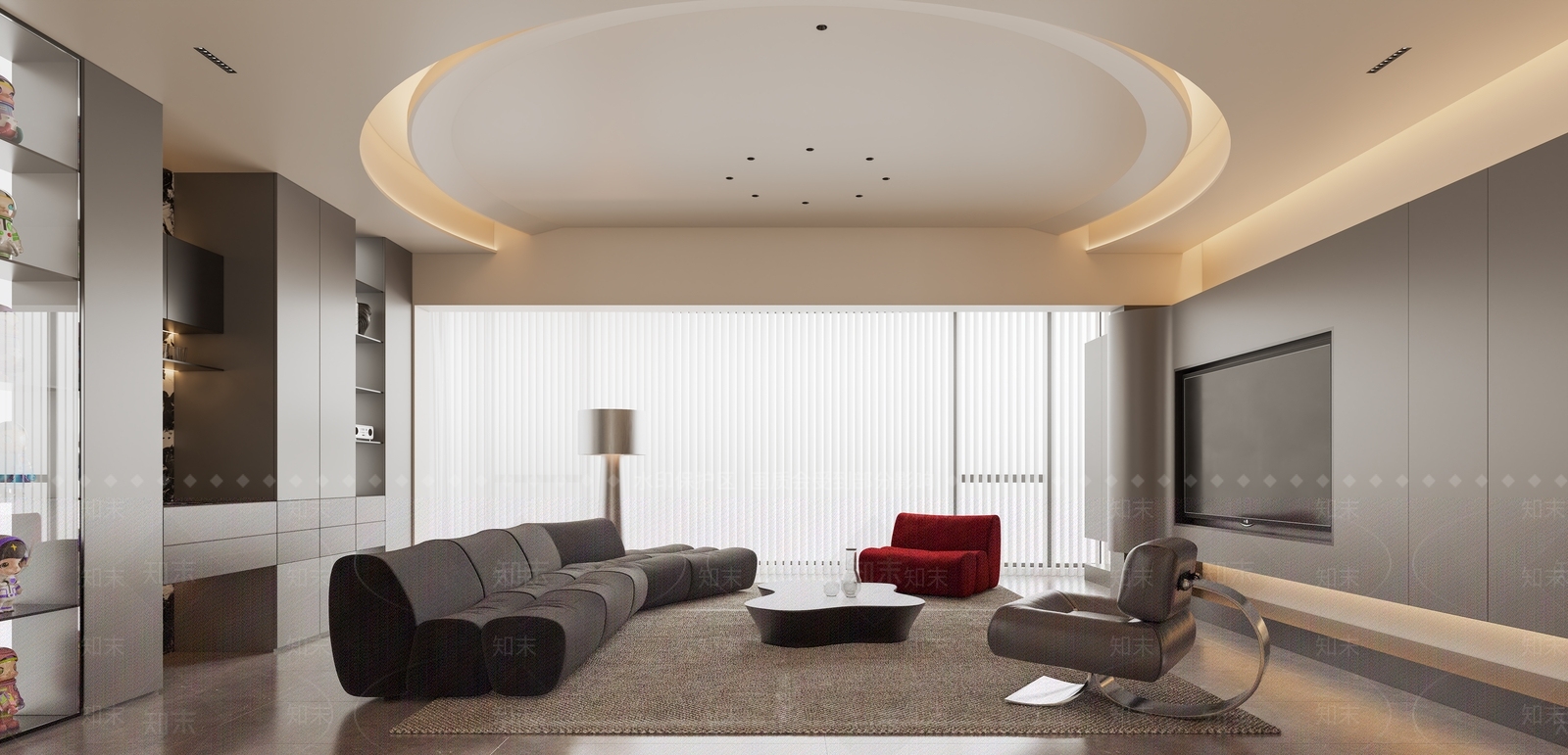 组合式储物柜体餐边柜3D模型下载【ID:1227354021】