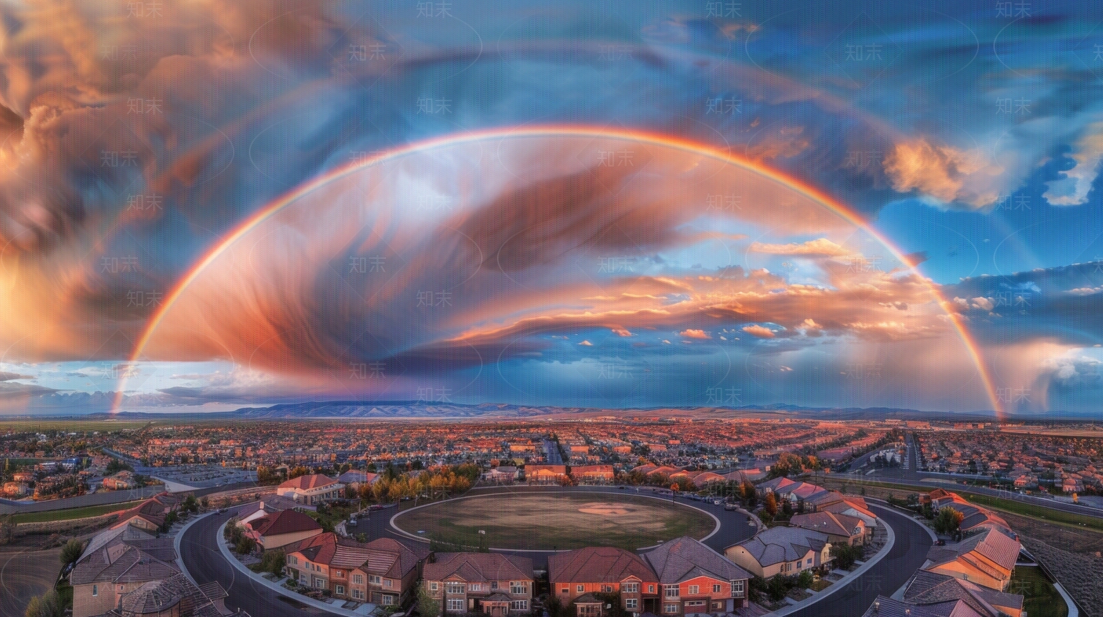 现代黄昏贴图下载【ID:1203294672】