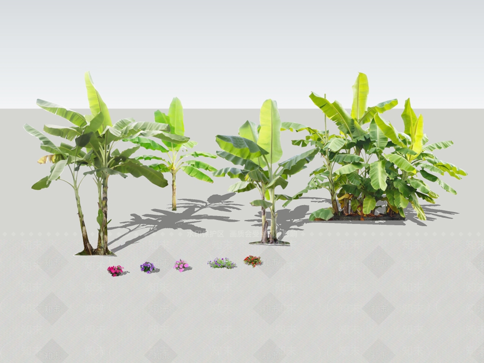 花草SU模型下载【ID:1203305421】