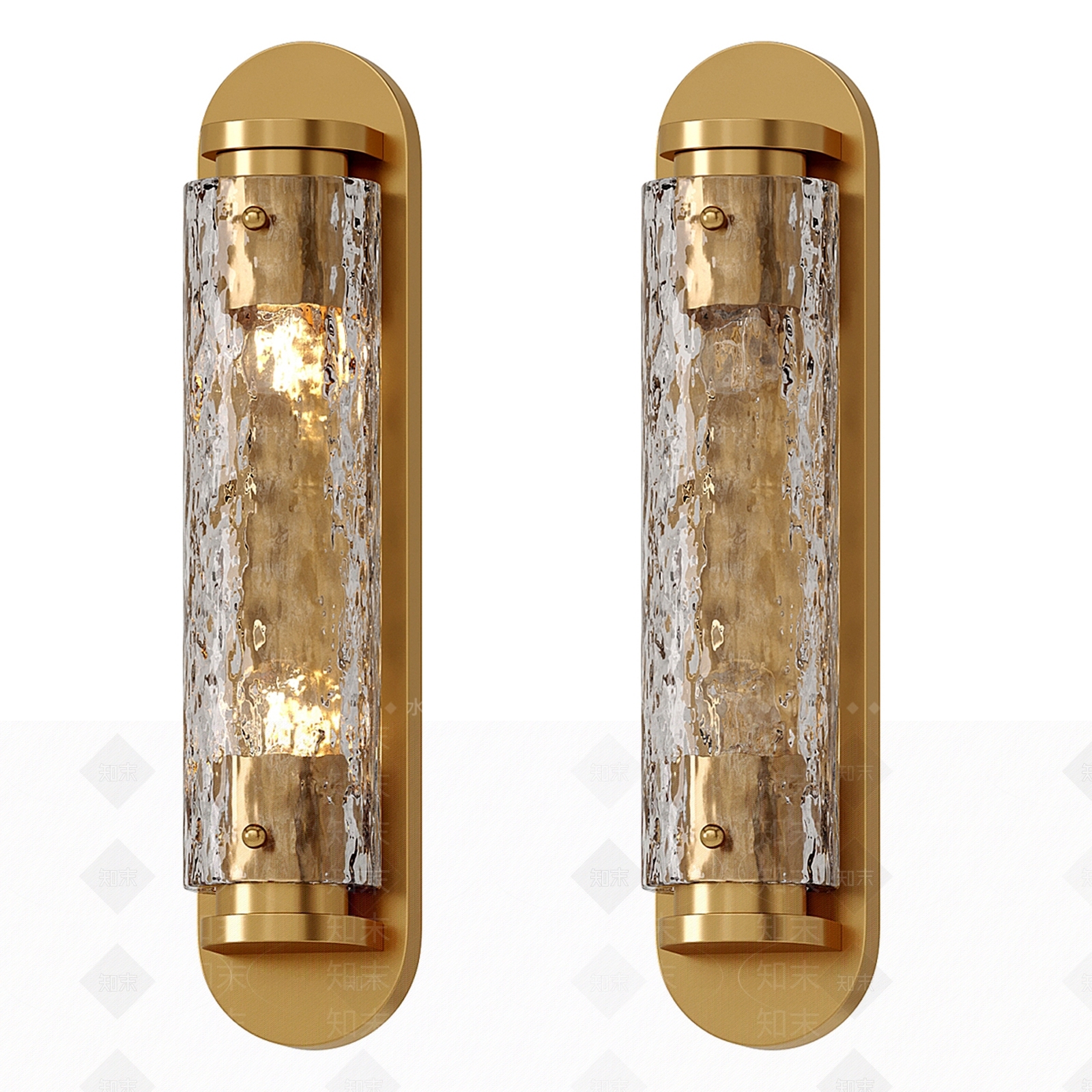 现代轻奢壁灯3D模型下载【ID:1203312222】