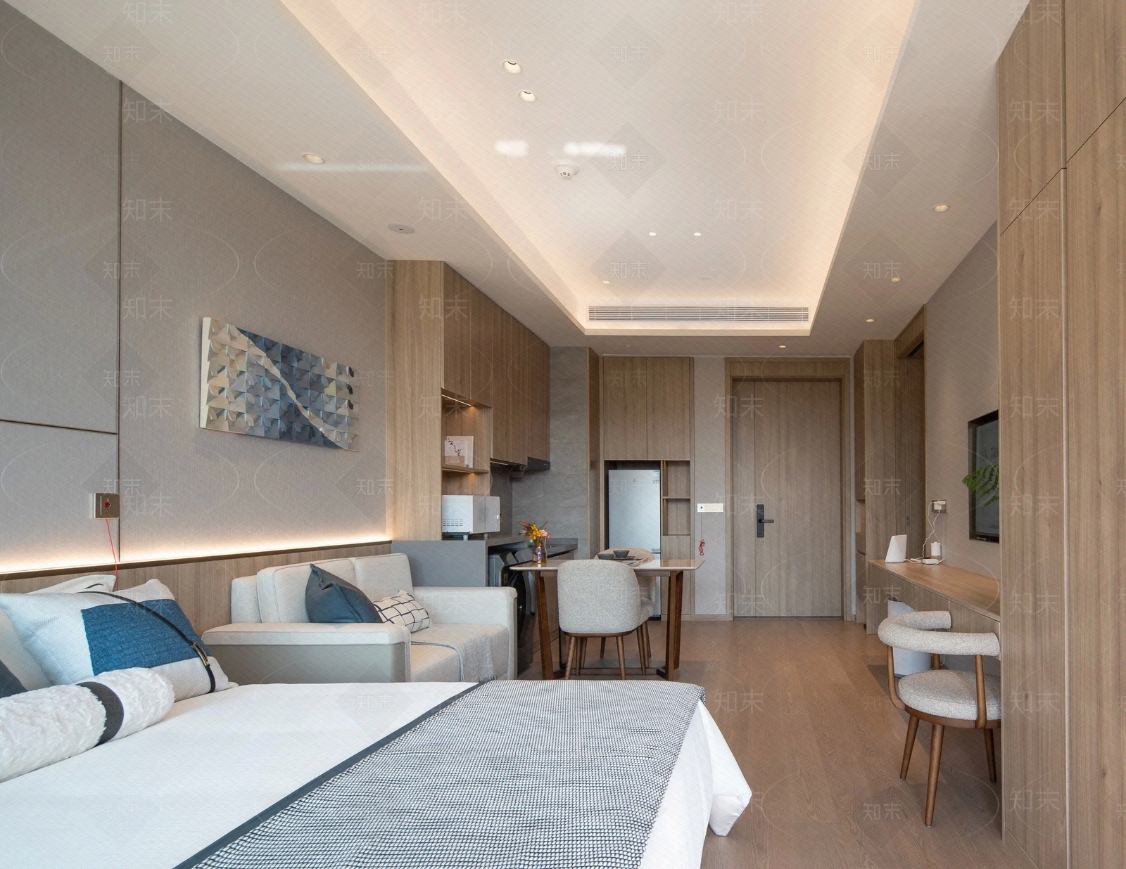 现代卧室贴图下载【ID:1203324646】