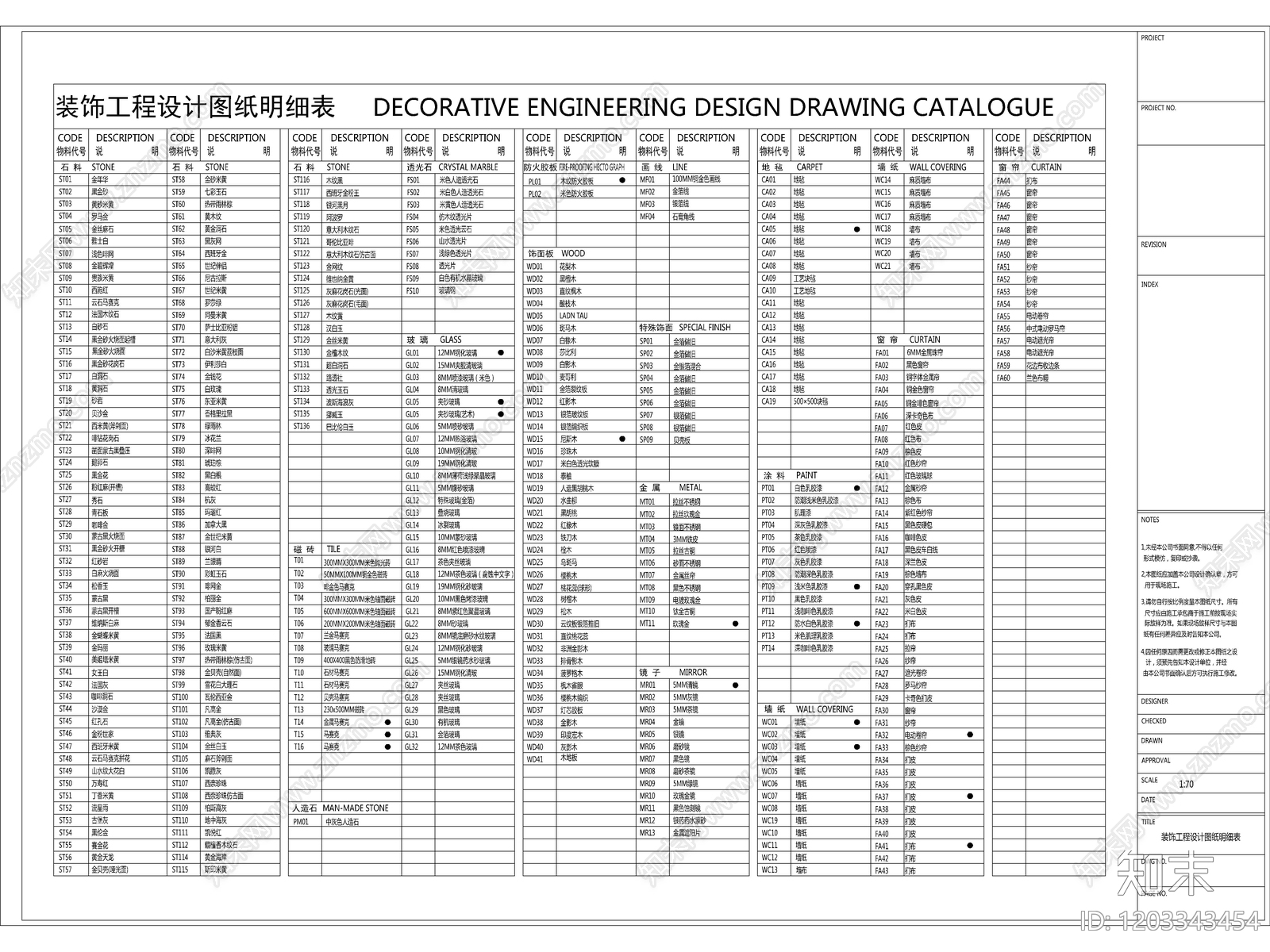 2025最新室内设计标准制图规范cad施工图下载【ID:1203343454】