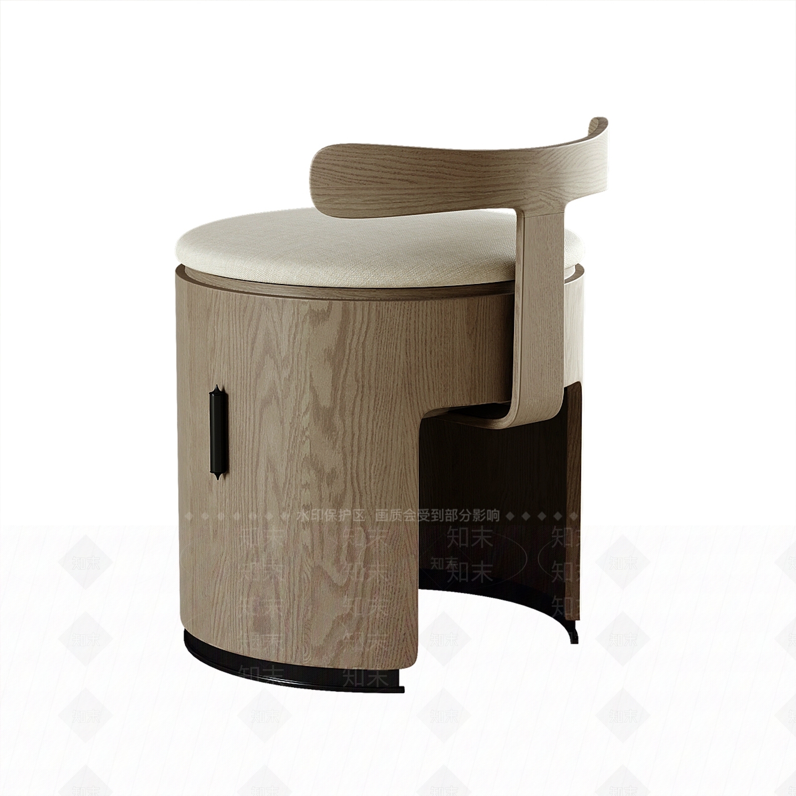 现代其他凳子3D模型下载【ID:1203358138】